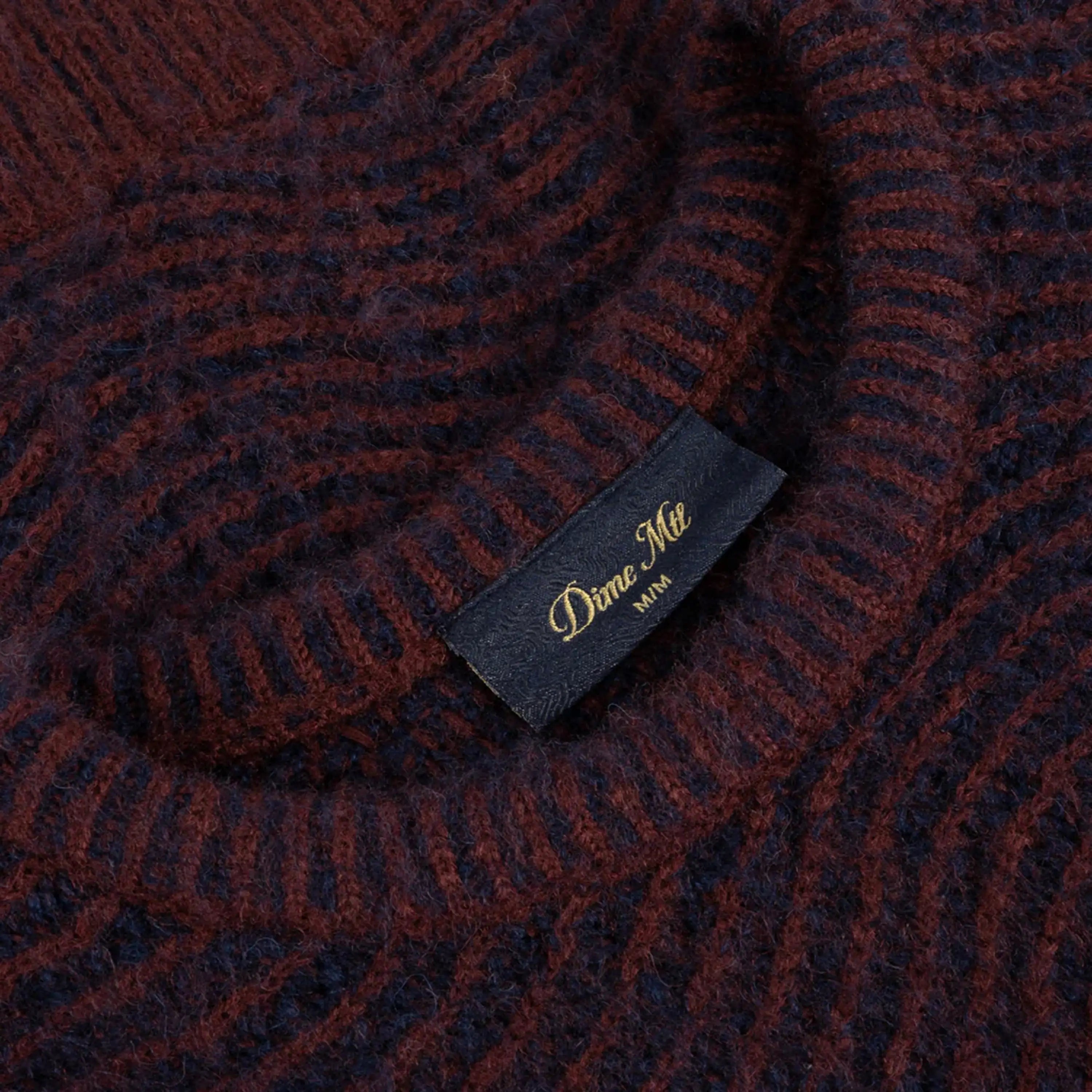 Dime Mohair Wave Knit