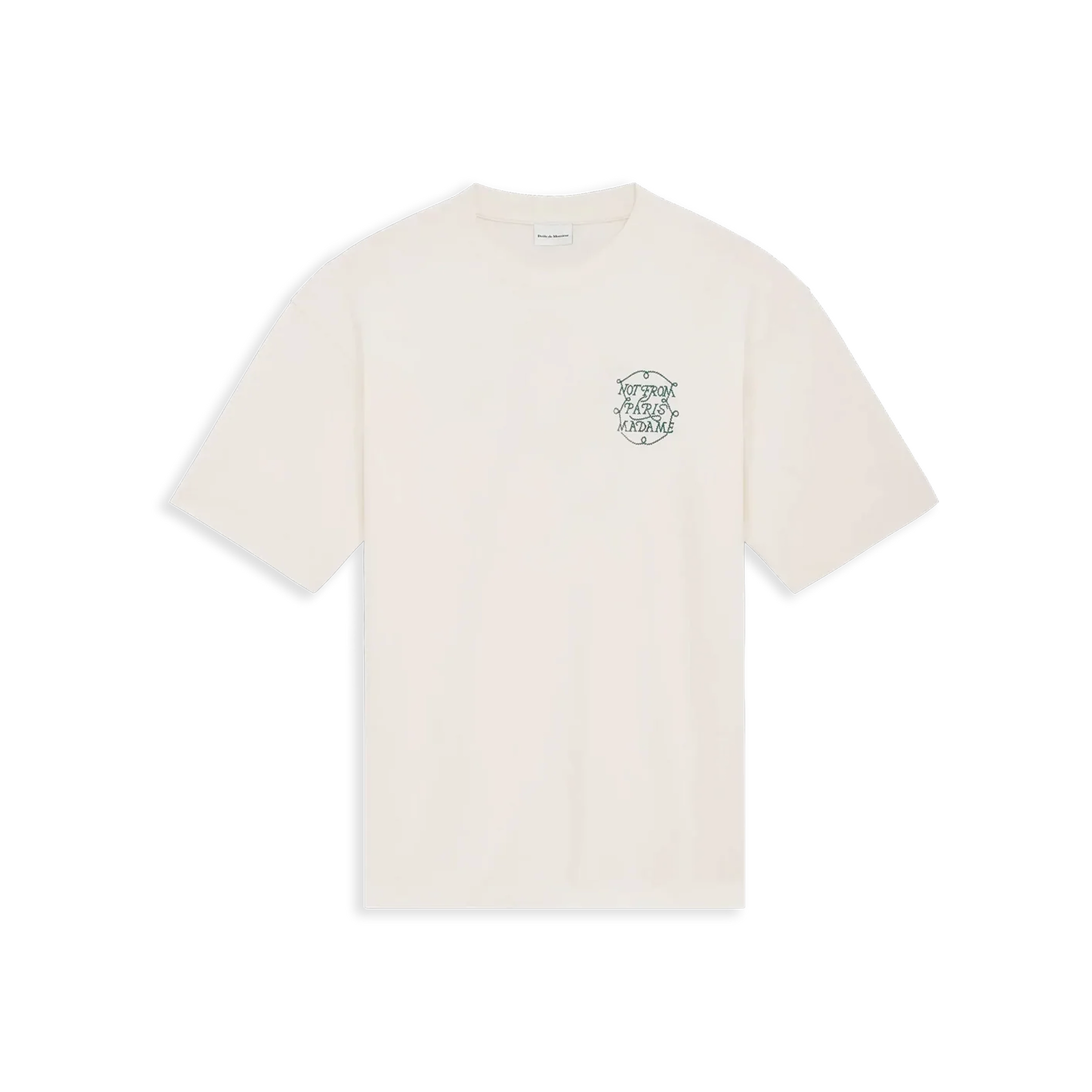 Drôle De Monsieur Le T-Shirt Slogan Tresses
