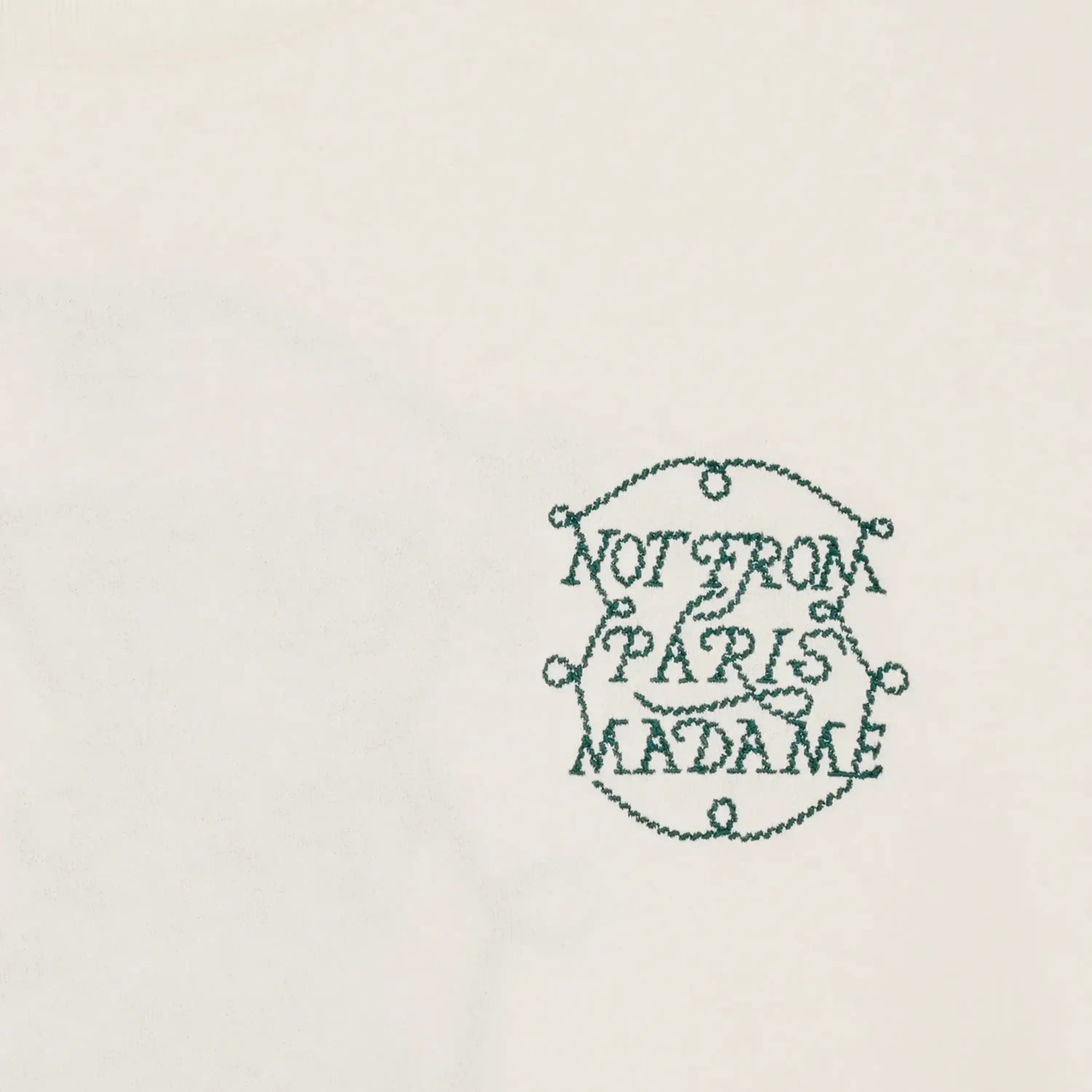 Drôle De Monsieur Le T-Shirt Slogan Tresses