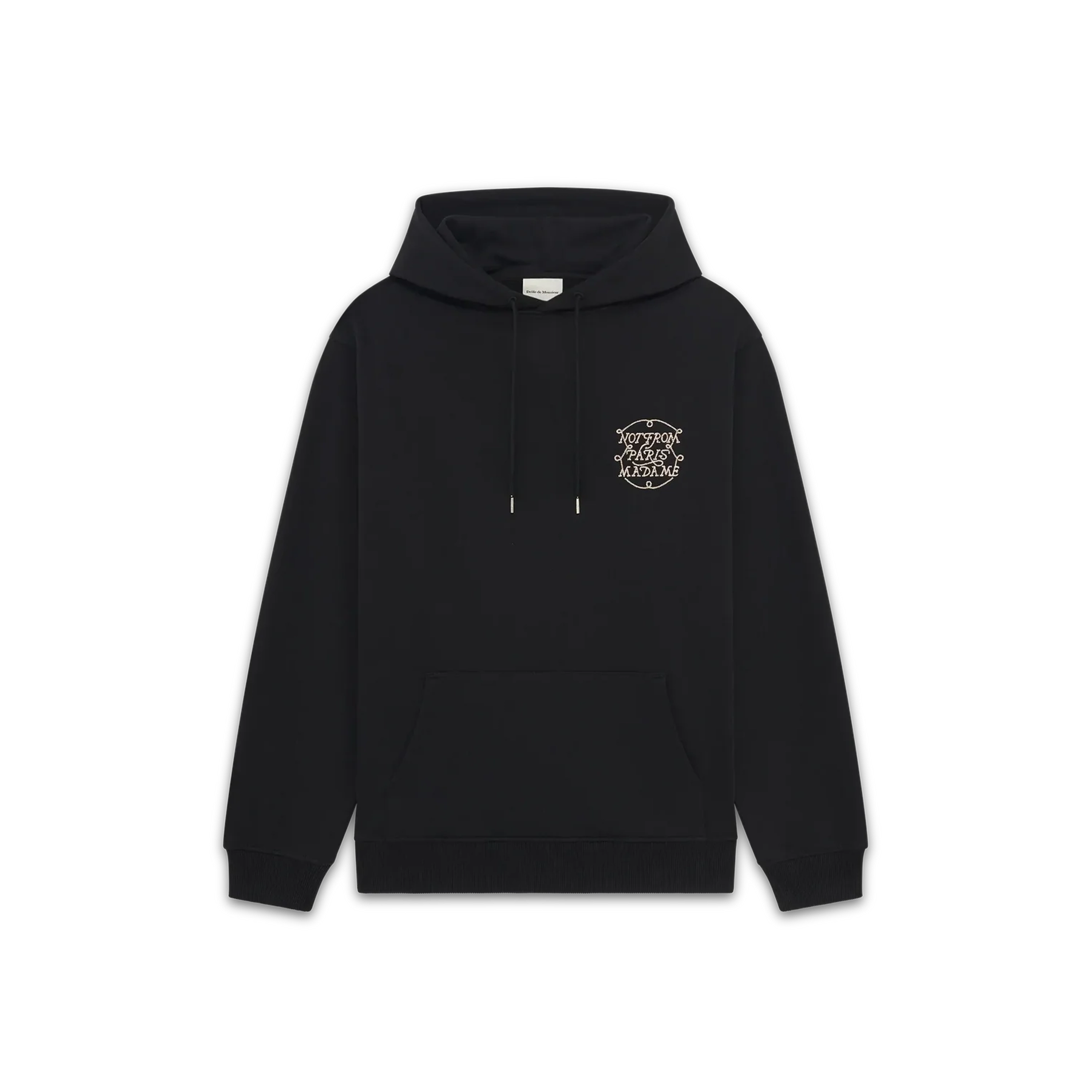 Drôle De Monsieur Le Hoodie Slogan Tresses