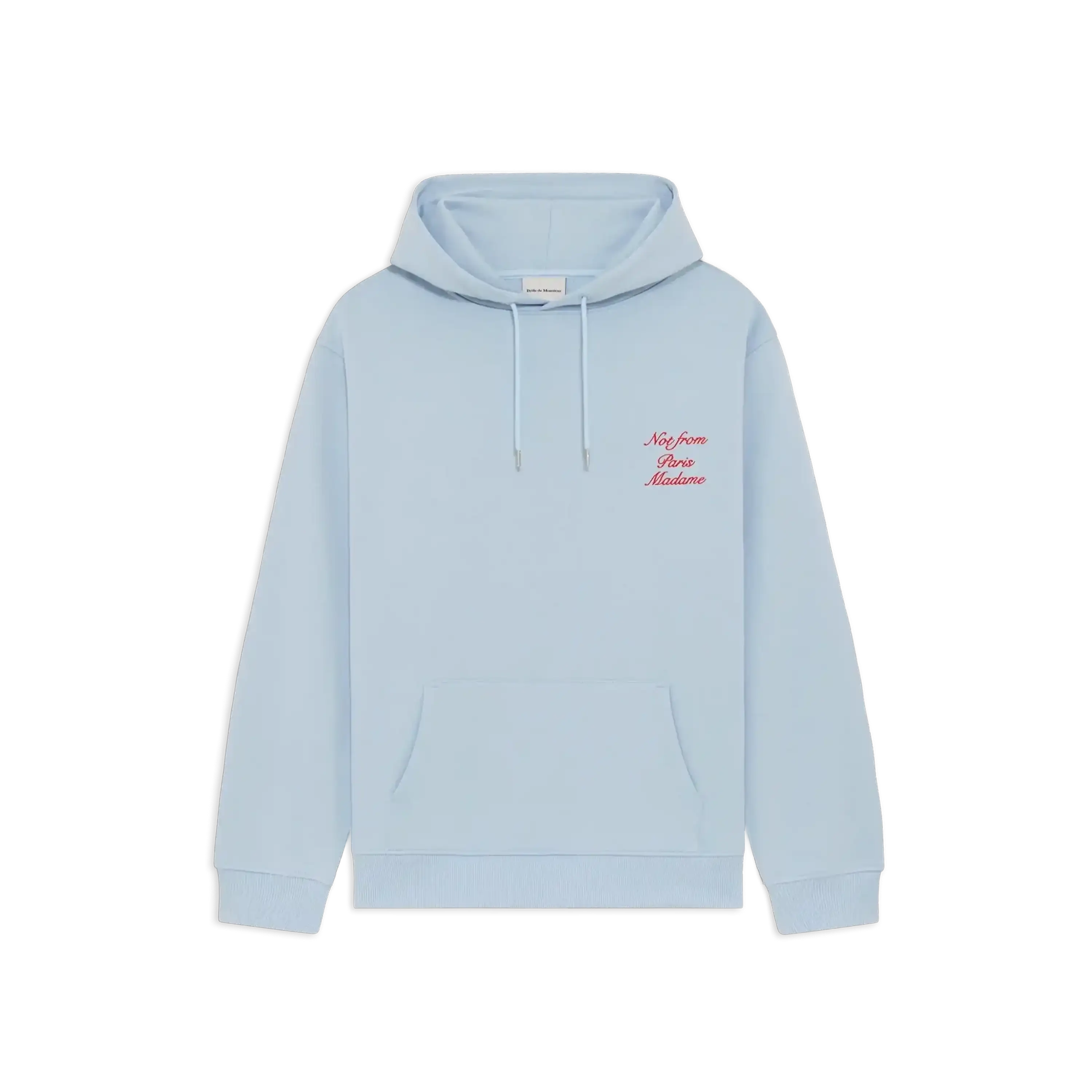 Drôle De Monsieur Slogan Calligraphy Hoodie