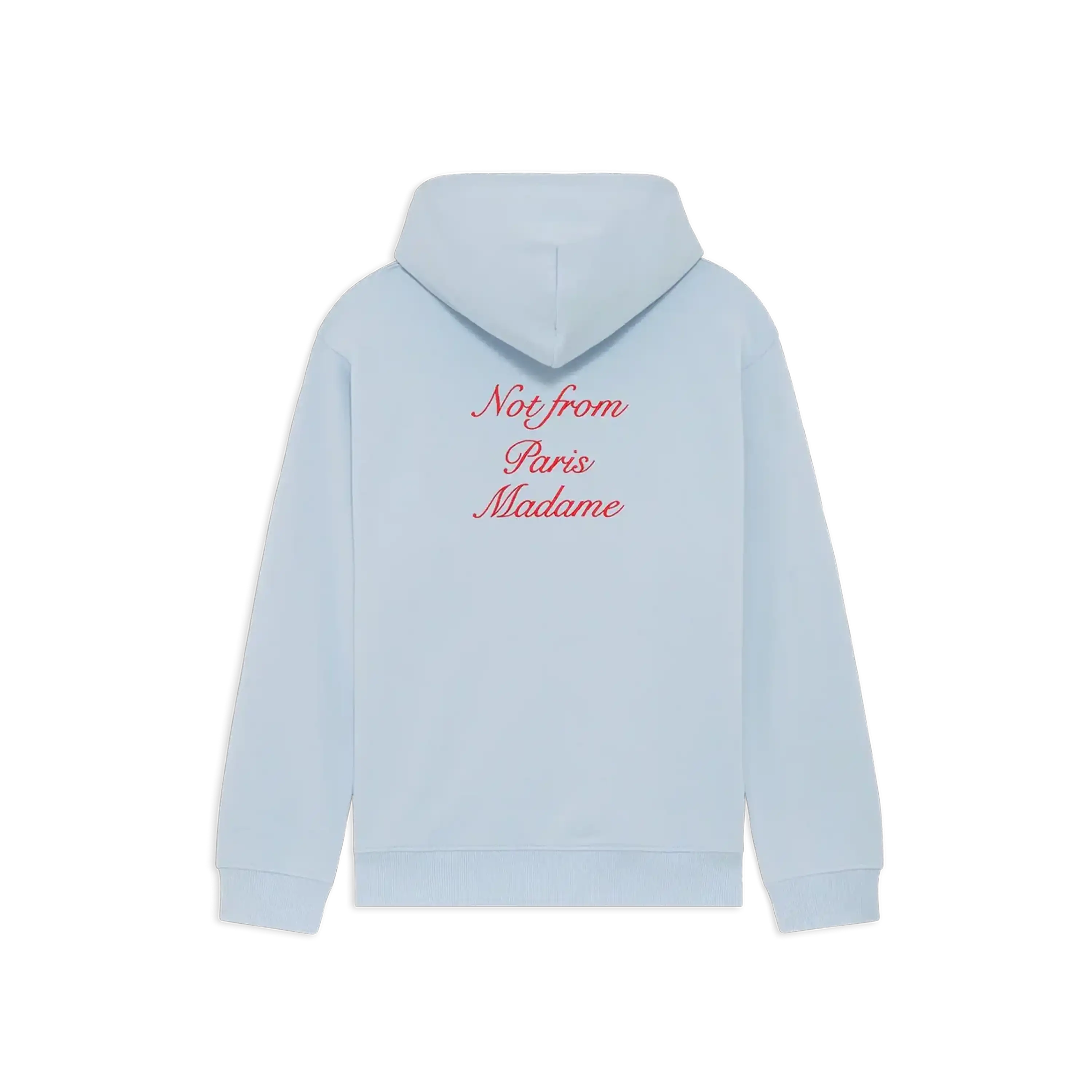 Drôle De Monsieur Slogan Calligraphy Hoodie
