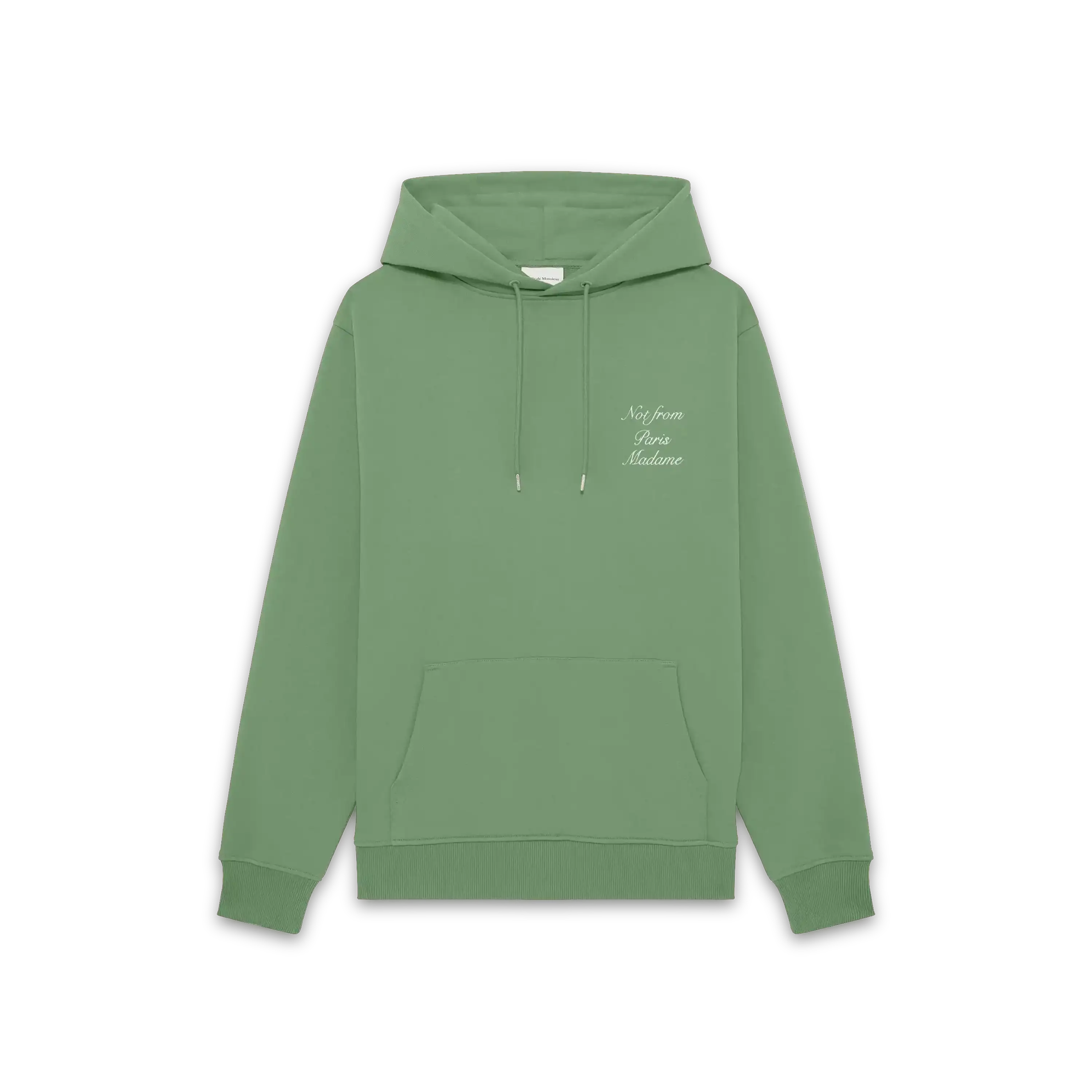 Drôle De Monsieur Slogan Calligraphy Hoodie