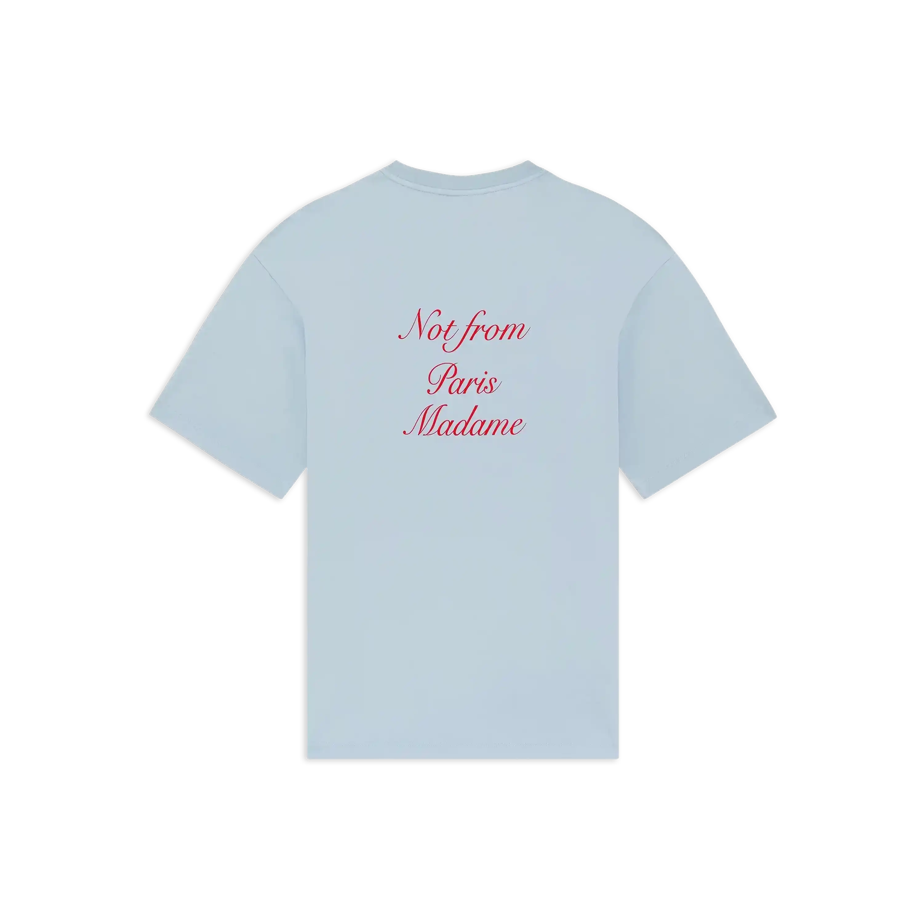 Drôle De Monsieur Slogan Calligraphy T-Shirt