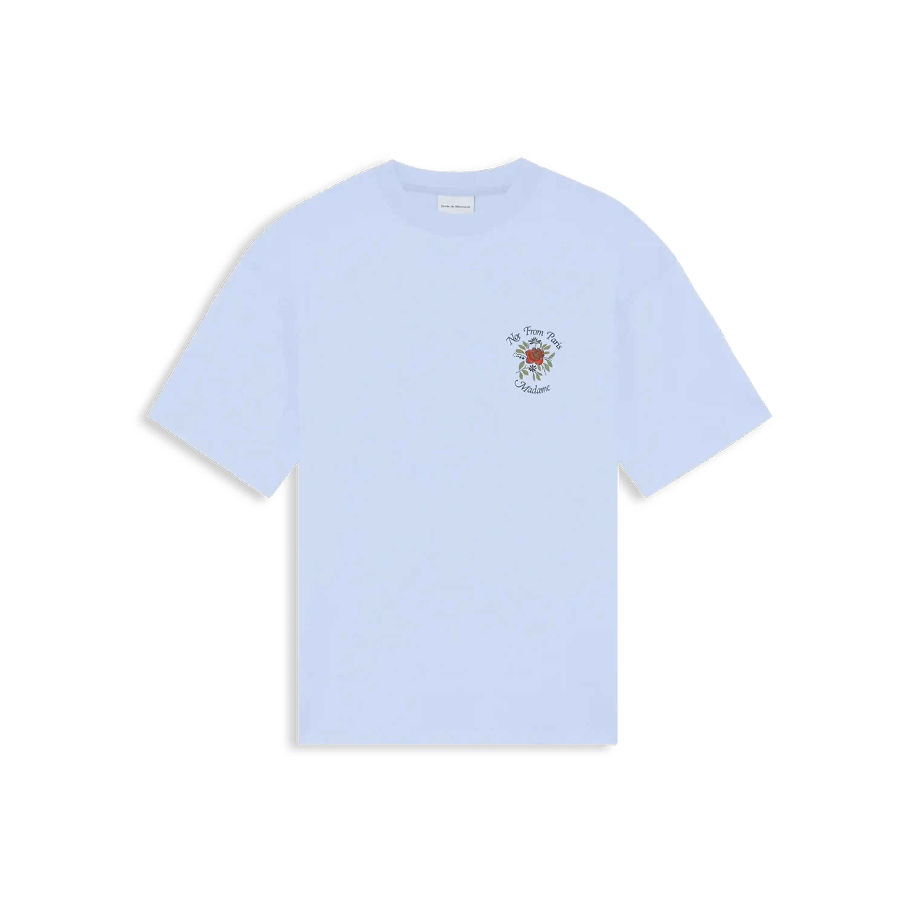 Drôle De Monsieur Slogan Rose T-Shirt