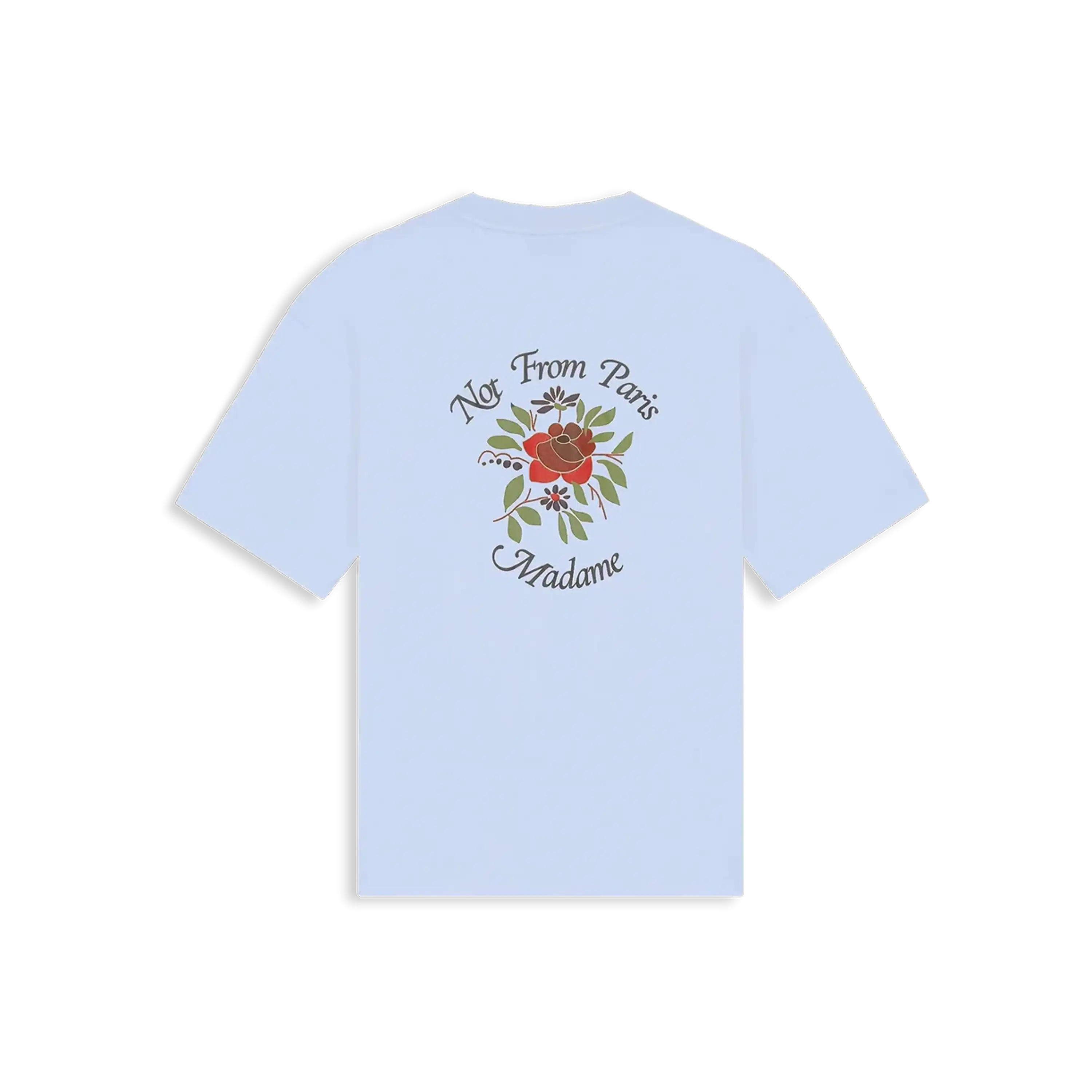 Drôle De Monsieur Slogan Rose T-Shirt