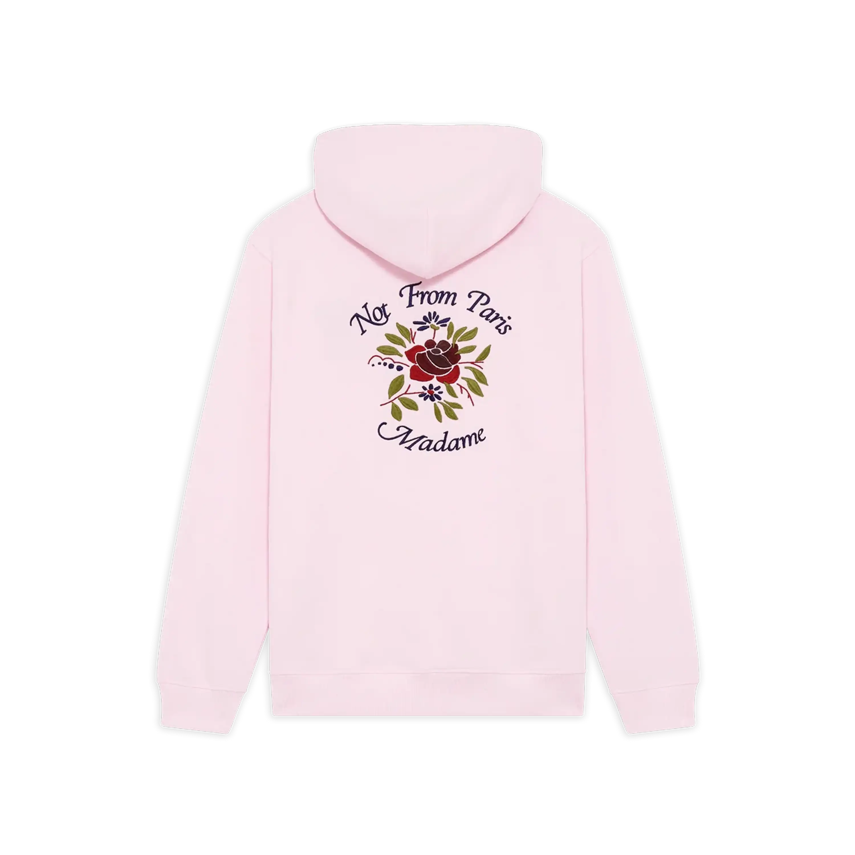 Drôle De Monsieur Slogan Rose Hoodie