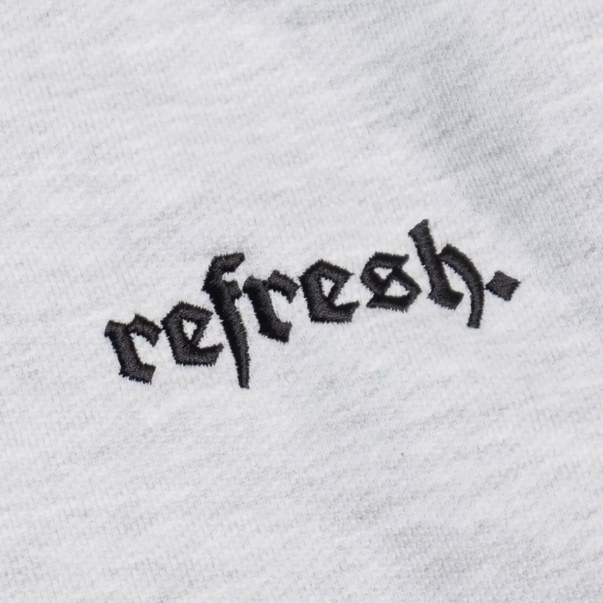 refresh. Gothic Zip Hoodie Grey