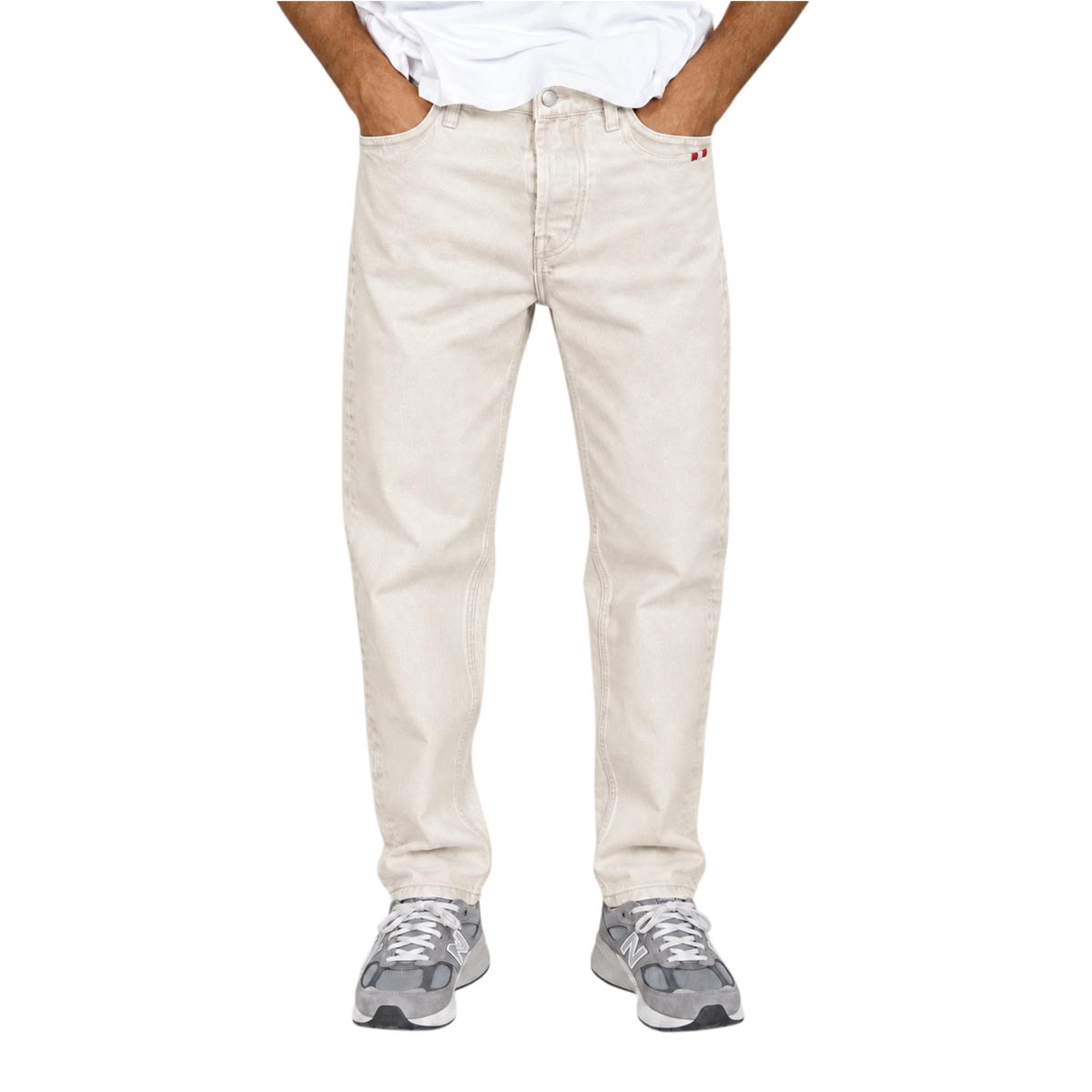 Amish Jeremiah Bull SW Ecru Jeans