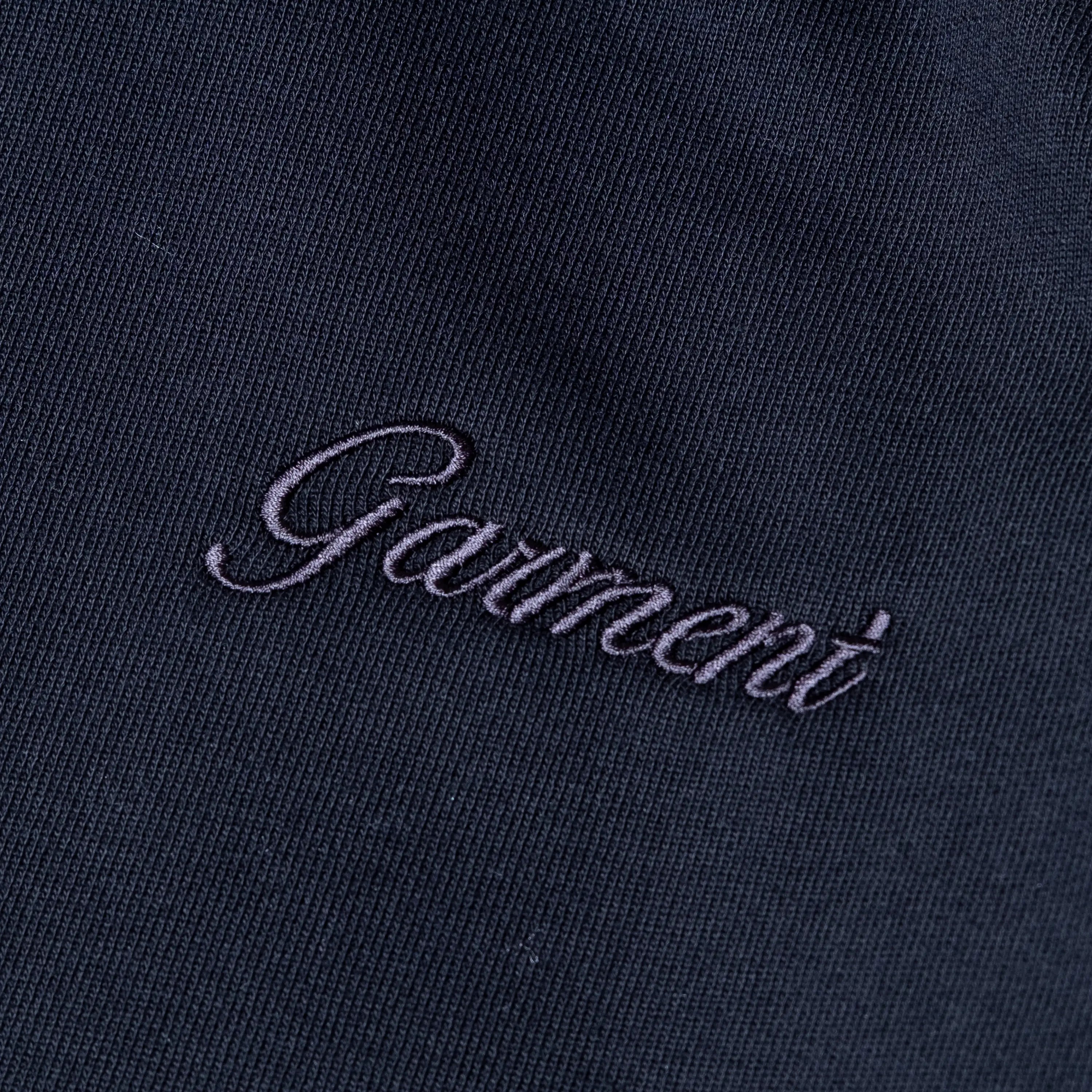 Garment Workshop Boxy Hoodie with Embroidery