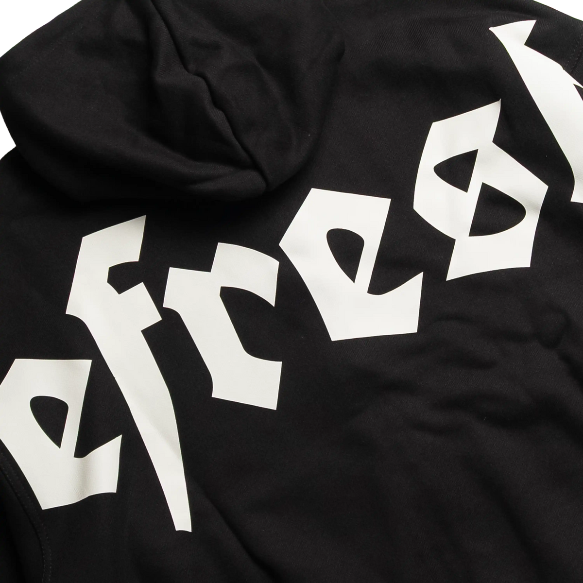 refresh. Gothic Zip Hoodie Black