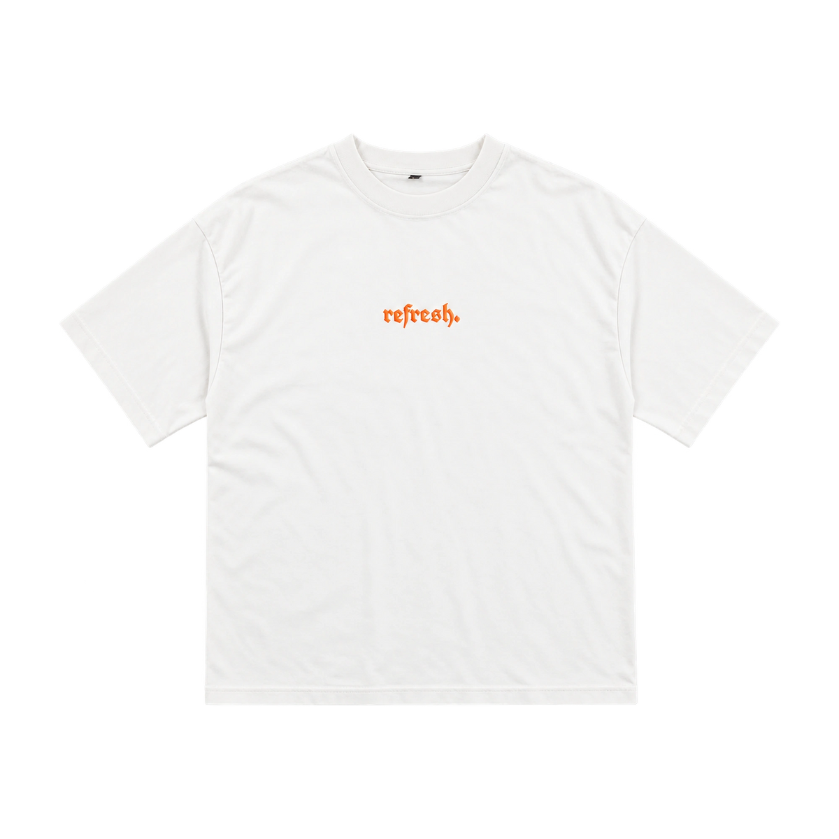 refresh. Gothic T-Shirt White