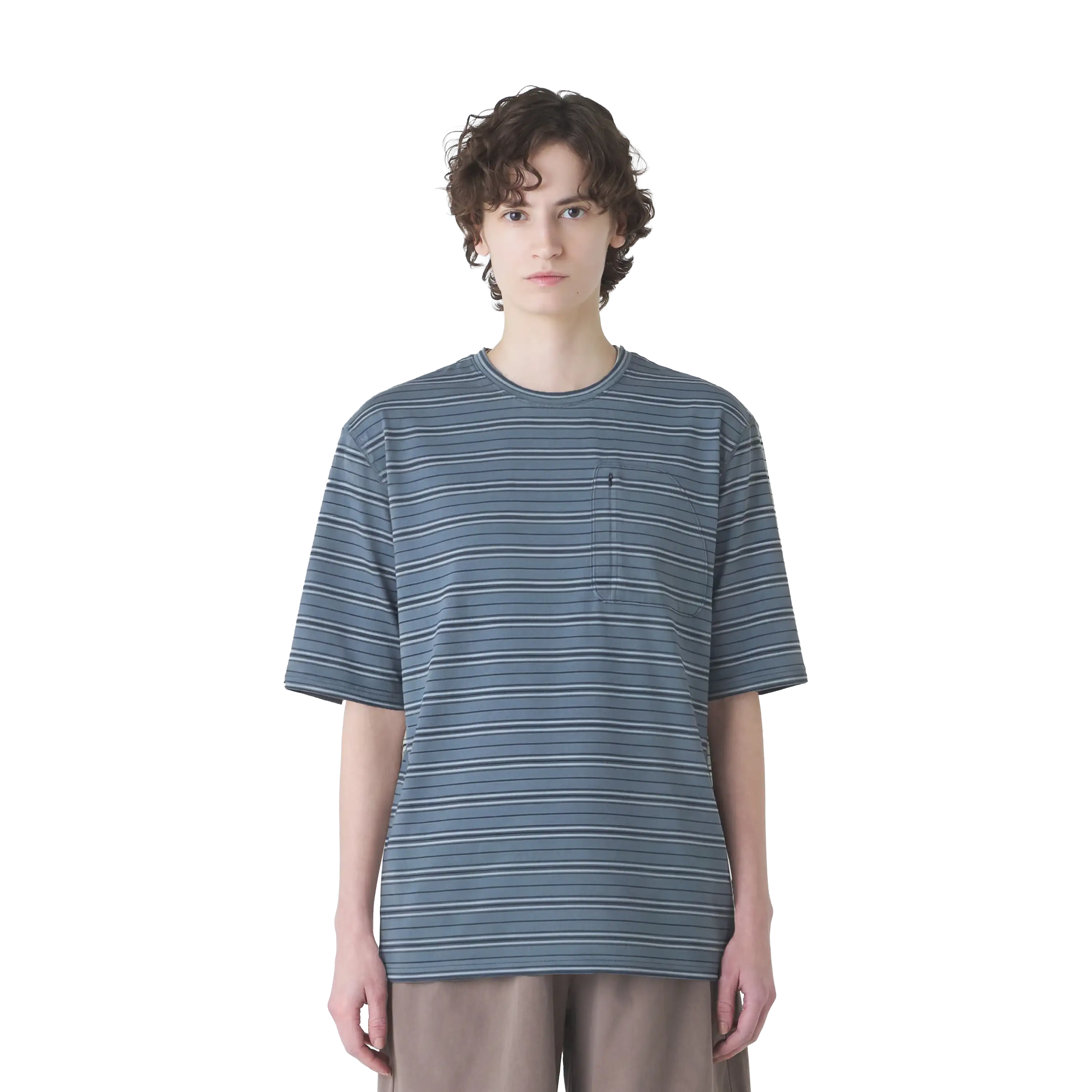 Hiking Patrol Striped Short Sleeve T-Shirt
