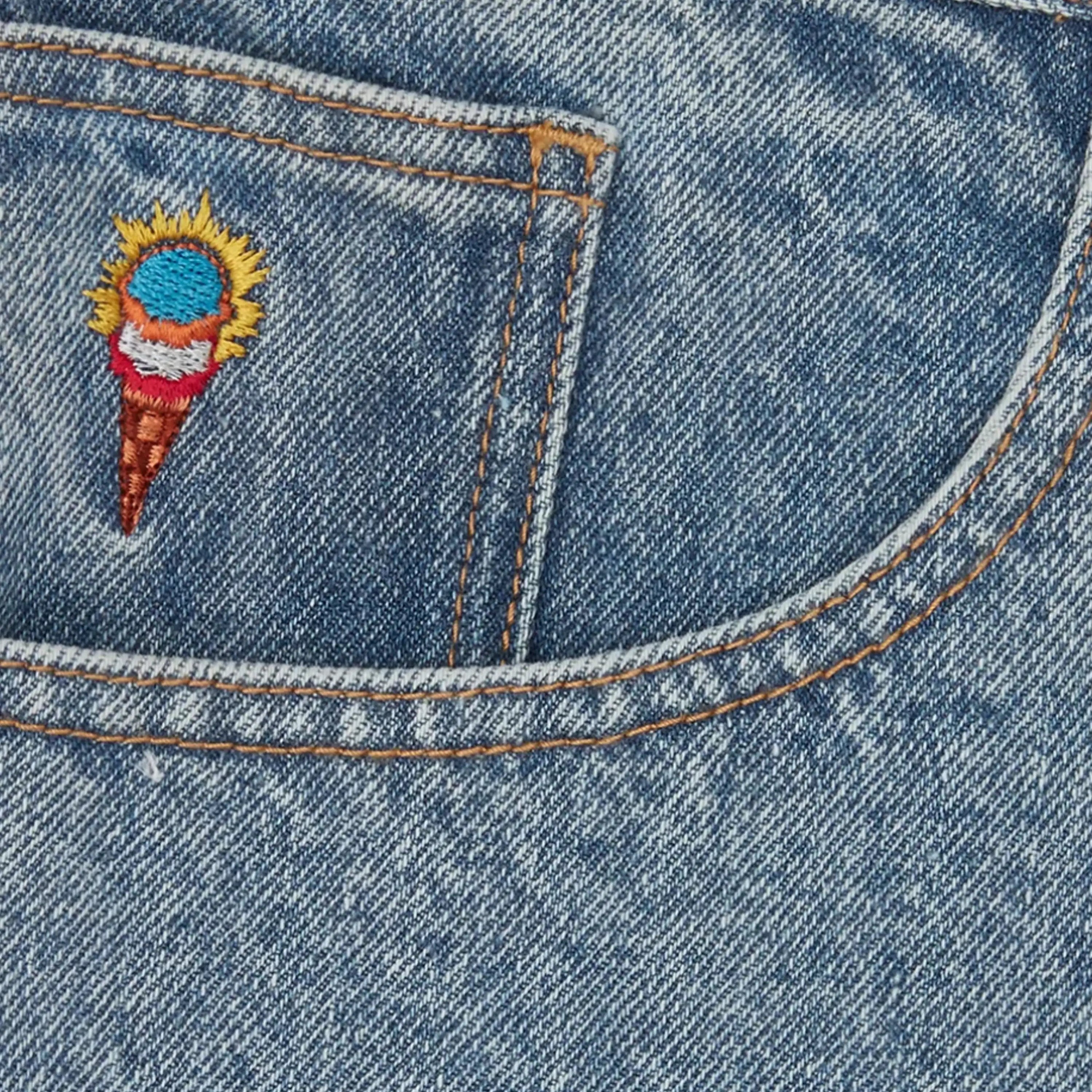 Icecream Running Dog Double Scoop Denim Pants