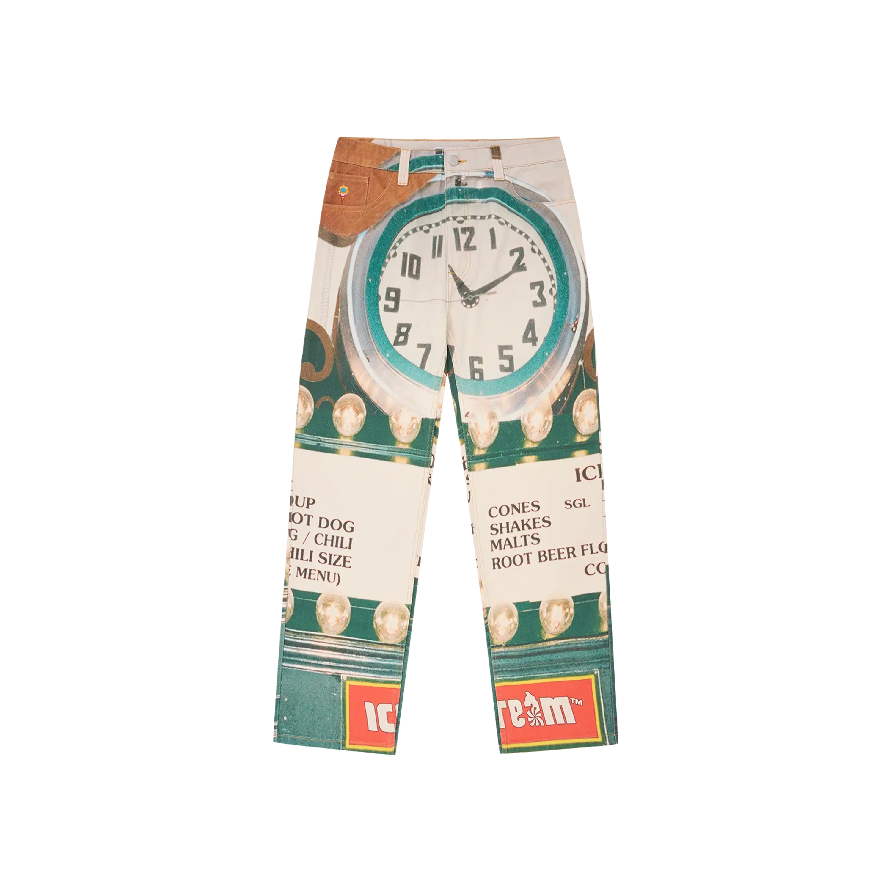 Icecream Parlor Double Scoop Denim Pants Multi