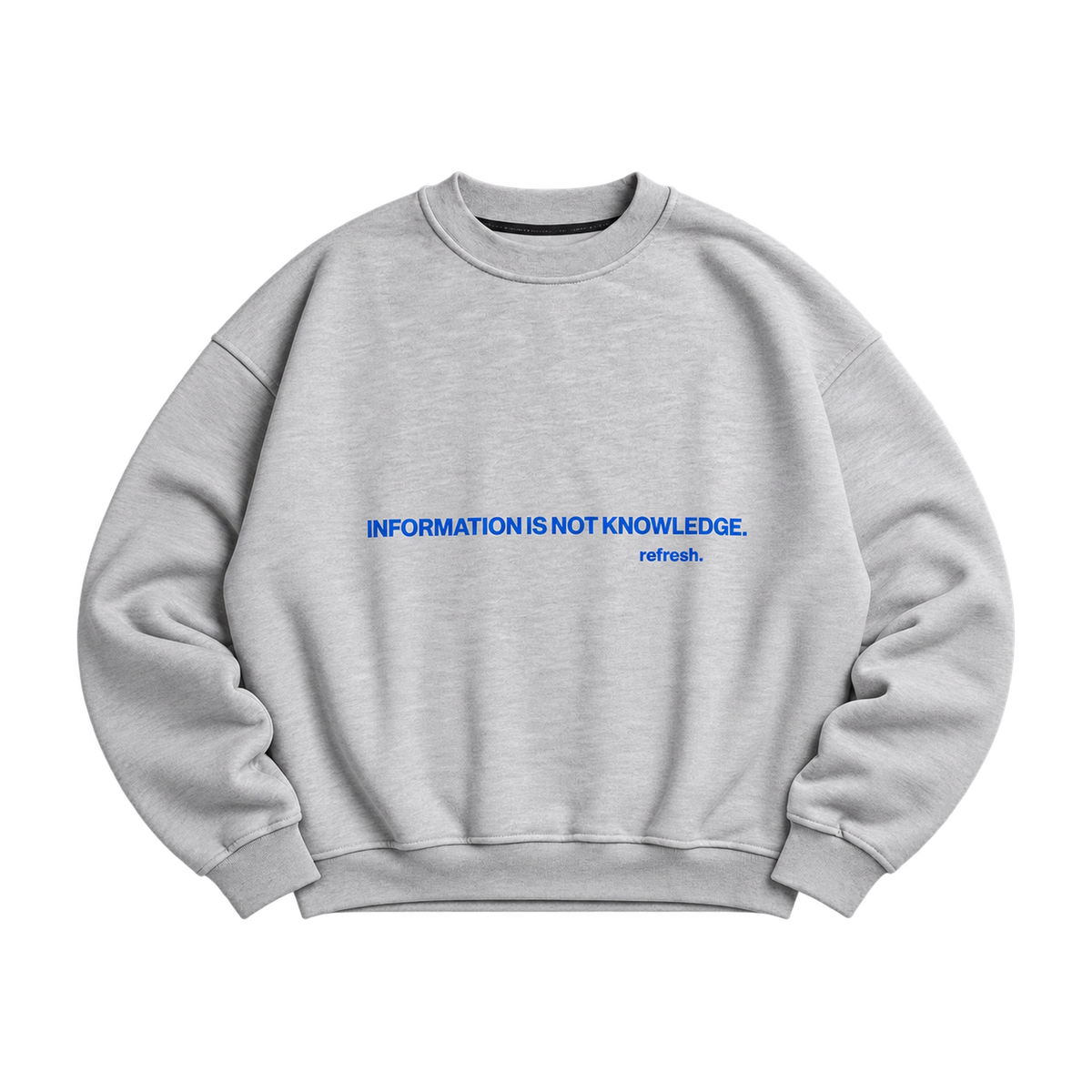 refresh. Infos Crewneck Grey