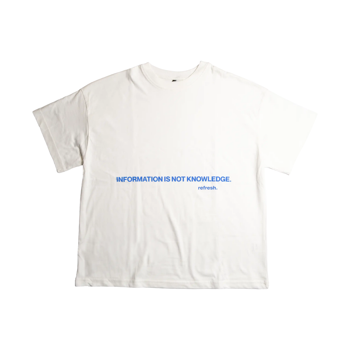 refresh. Infos T-Shirt White
