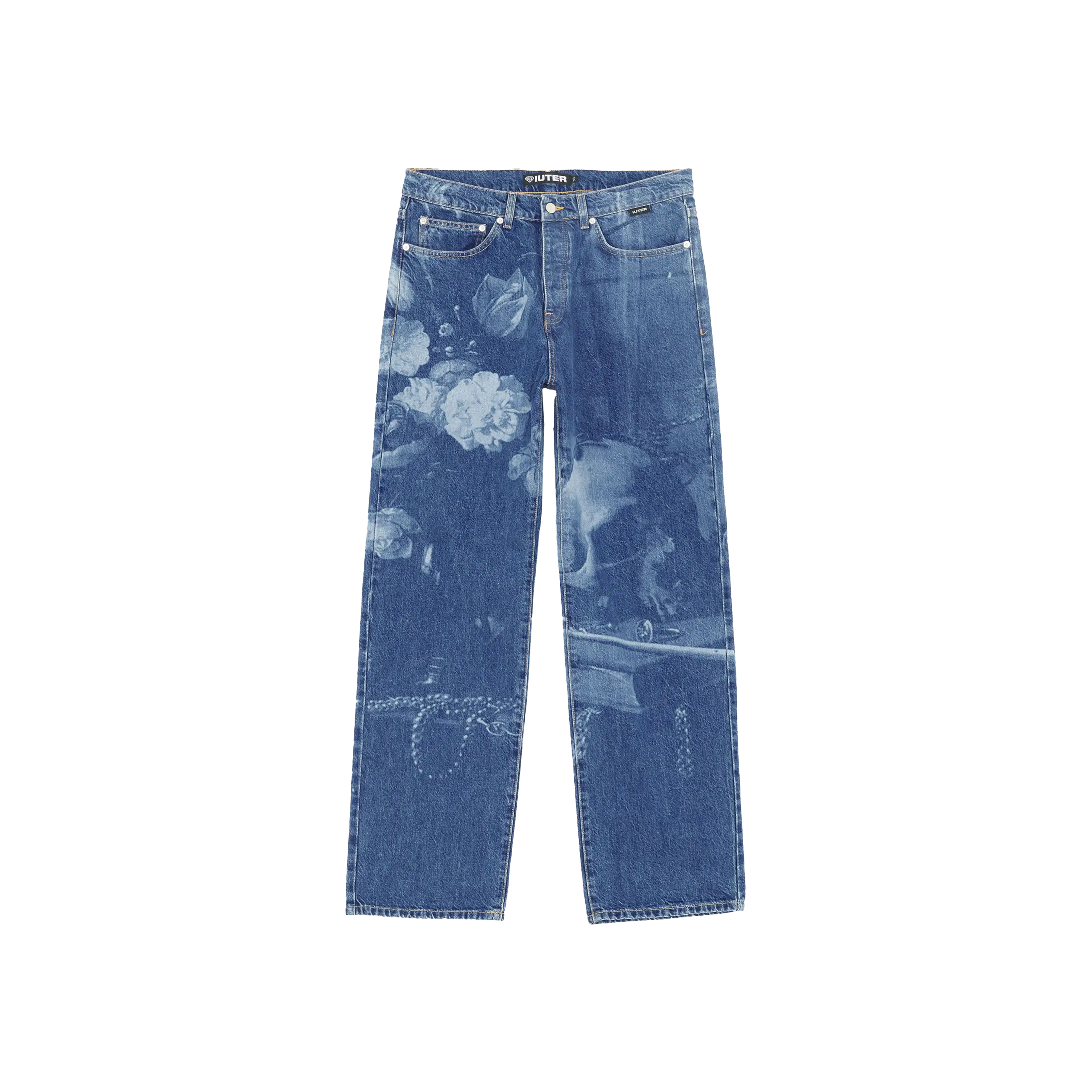 Iuter Still Life Loose Denim Pants
