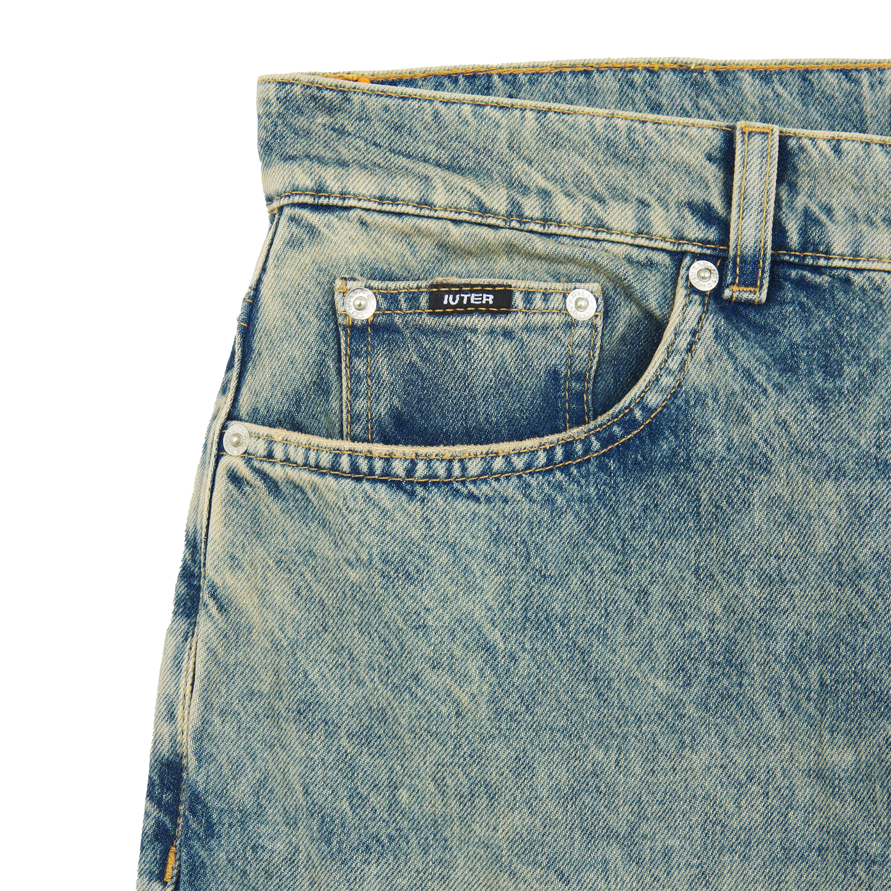 IUTER BAGGY DENIM PANTS