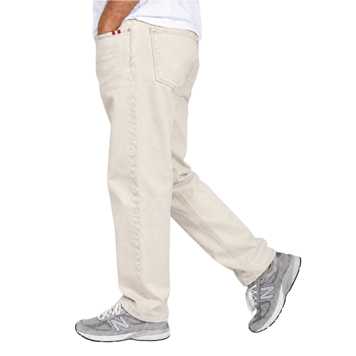 Amish Jeremiah Bull SW Ecru Jeans