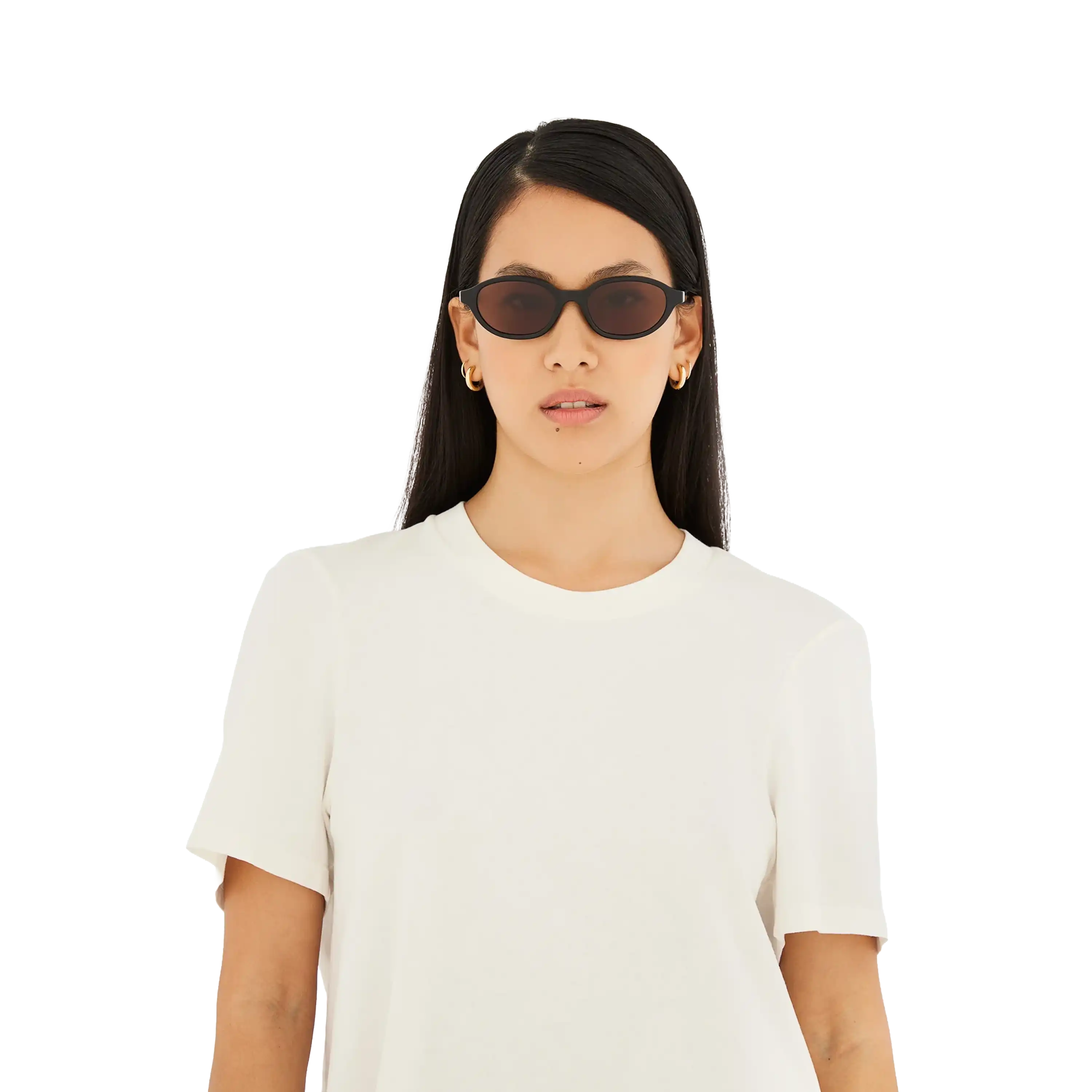 MM6 Maison Margiela Lunettes 2 Noires et Marron