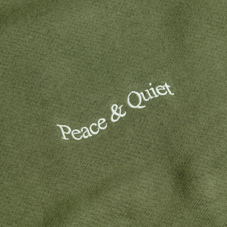 Museum Of Peace & Quiet Wordmark Crewneck