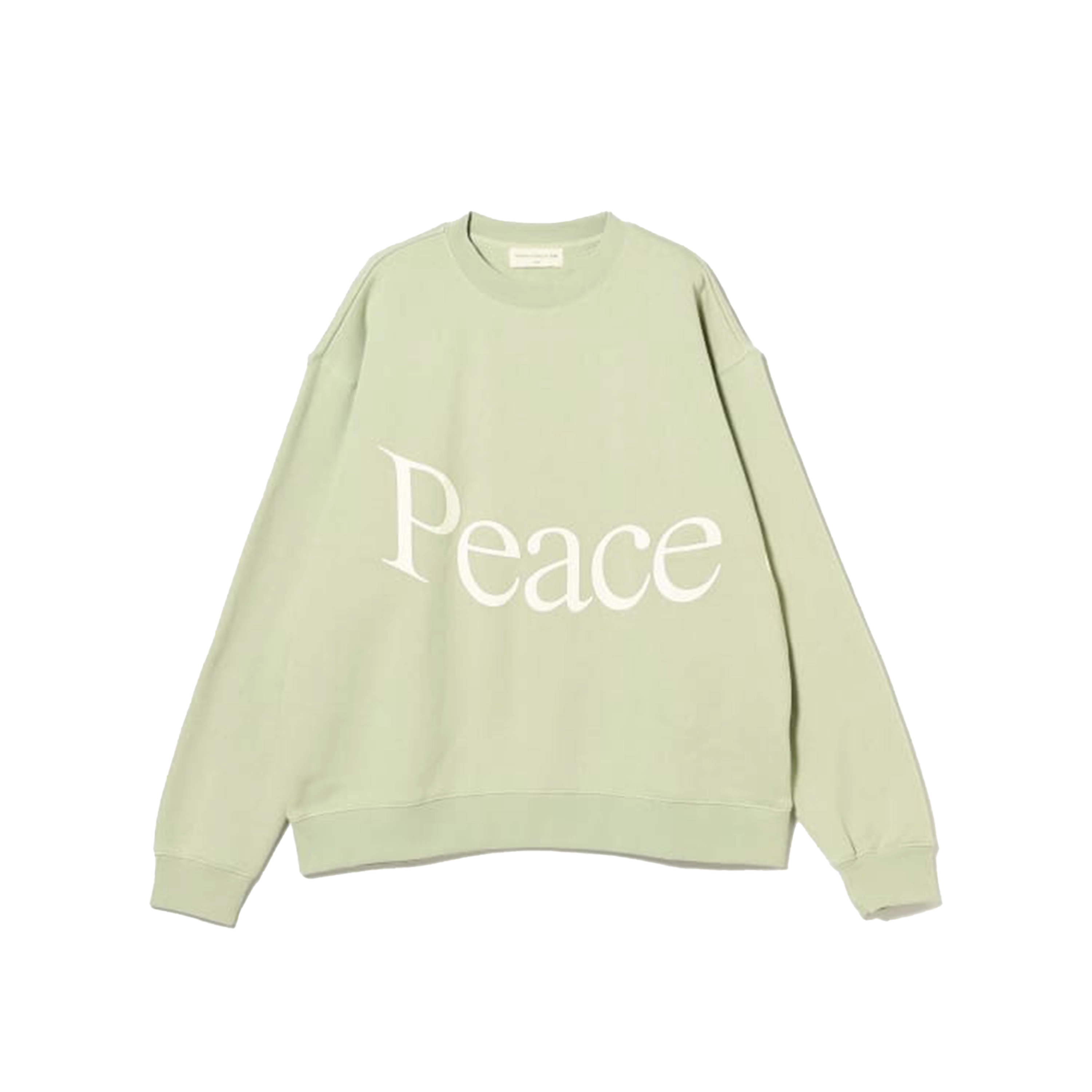 Museum Of Peace & Quiet Jumbo Wordmark Crew Neck Sage