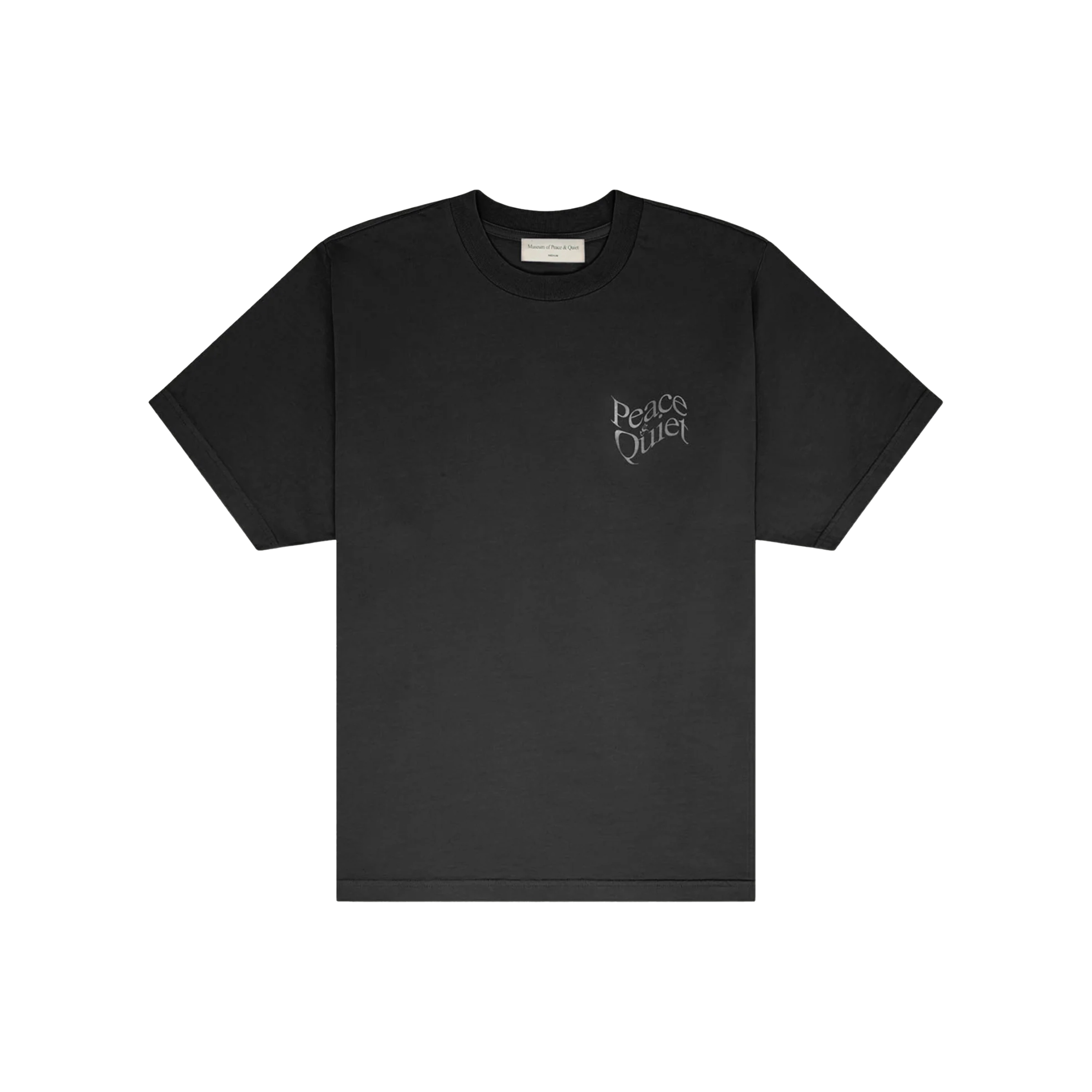 Museum of Piece & Quiet Warped Tee Black
