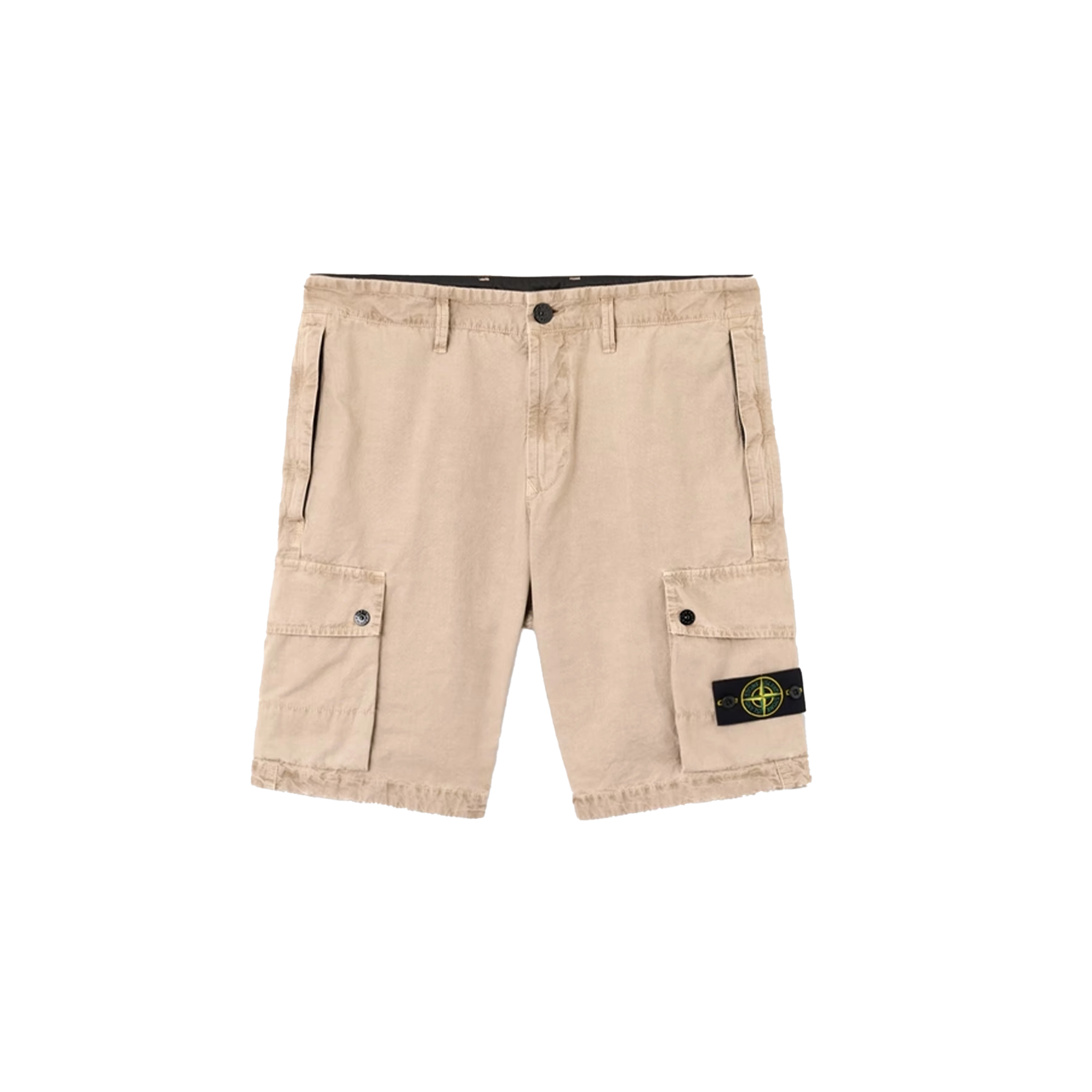 Stone island L100019 BRUSHED ORGANIC COTTON CANVAS 'OLD' EFFECT