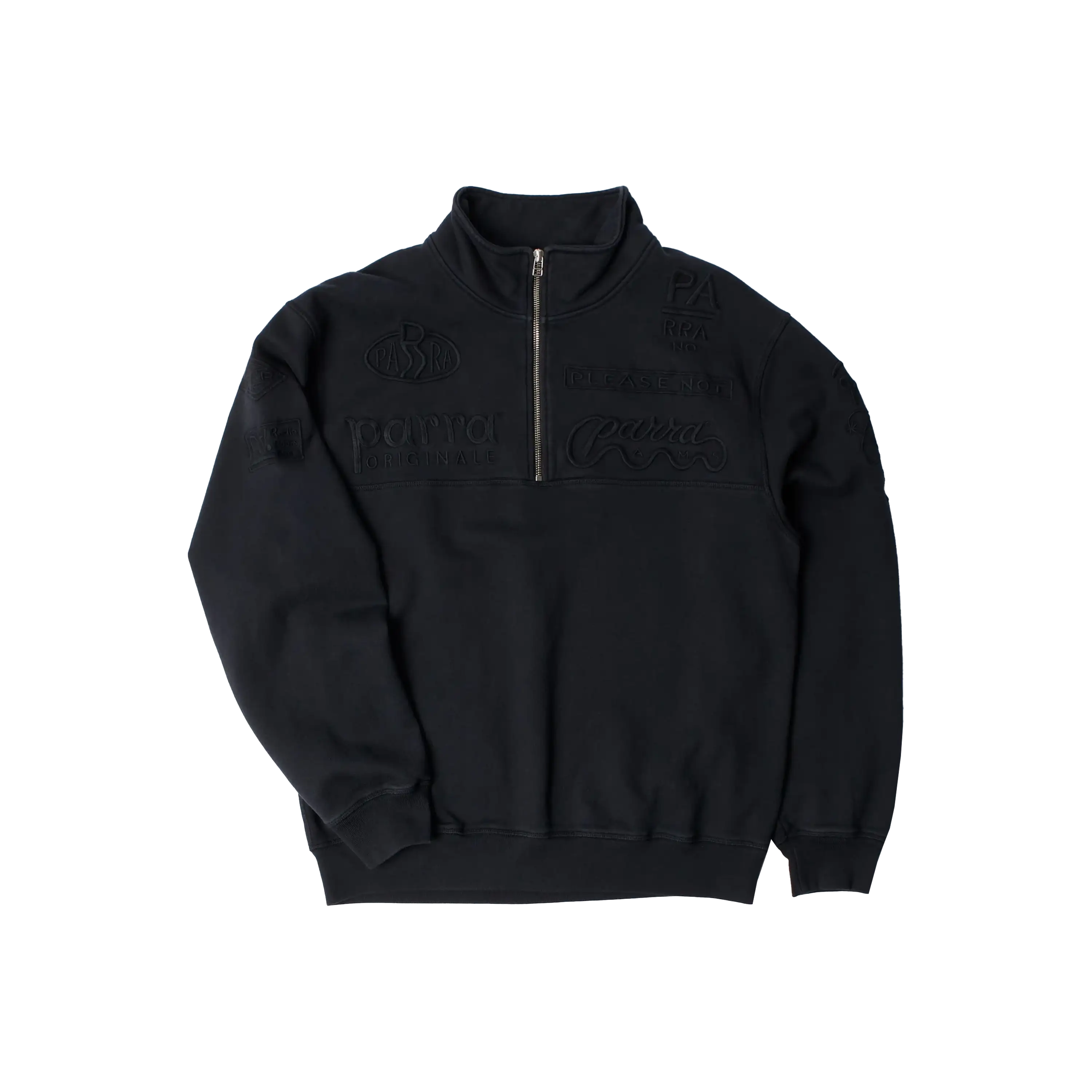 Parra Media Training Quarter Zip Pullover