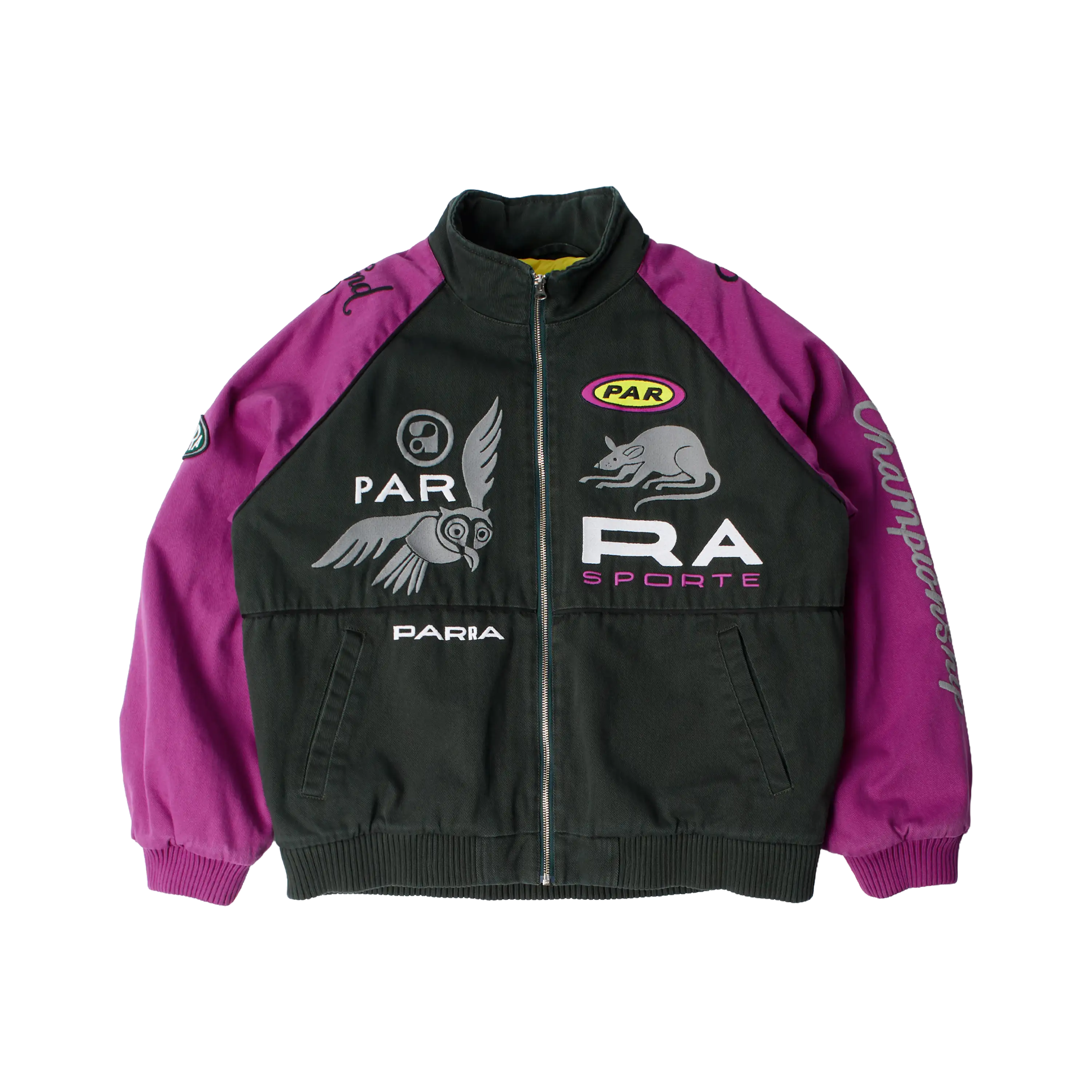 Parra Owl Meets Rat Racing Jacket