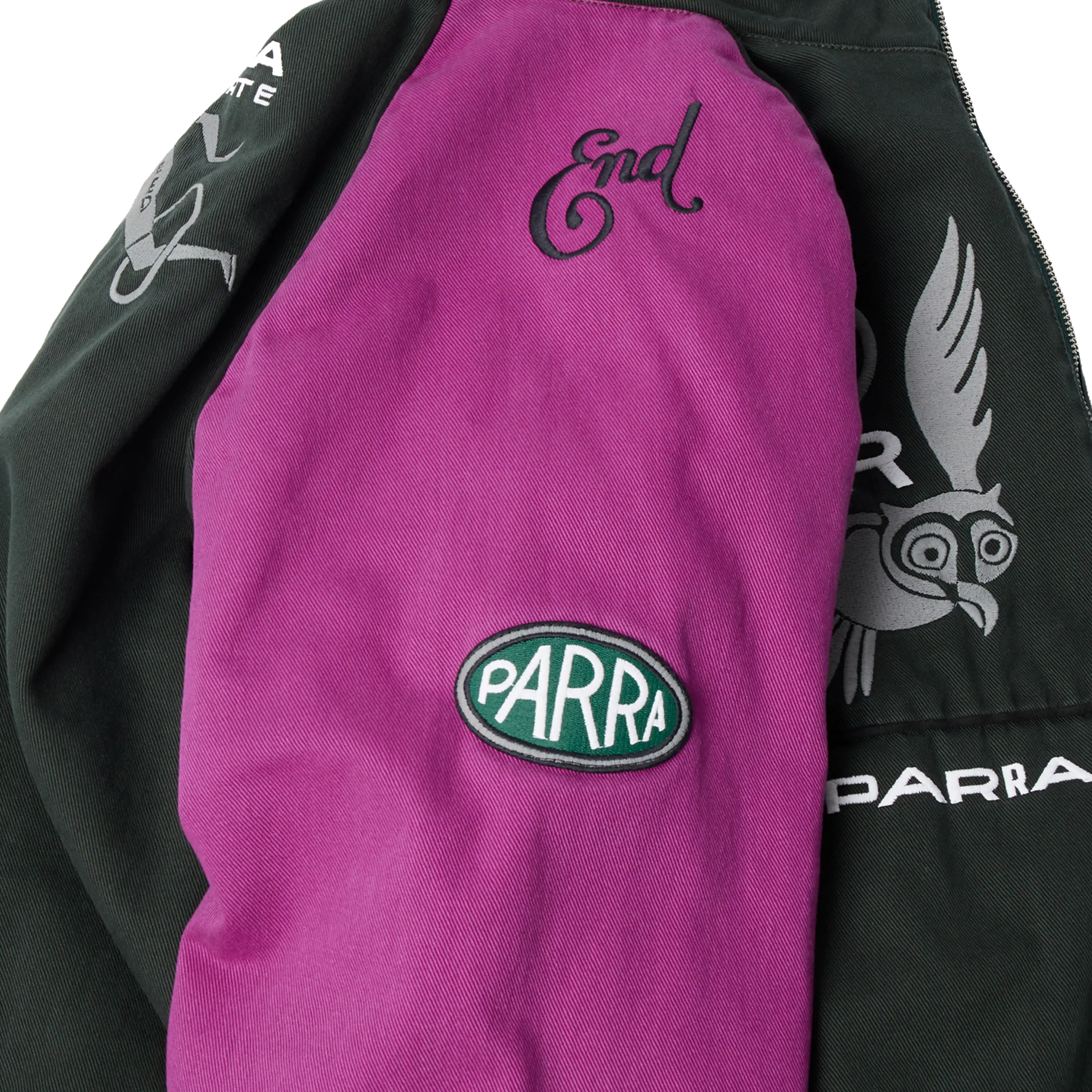 Parra Owl Meets Rat Racing Jacket
