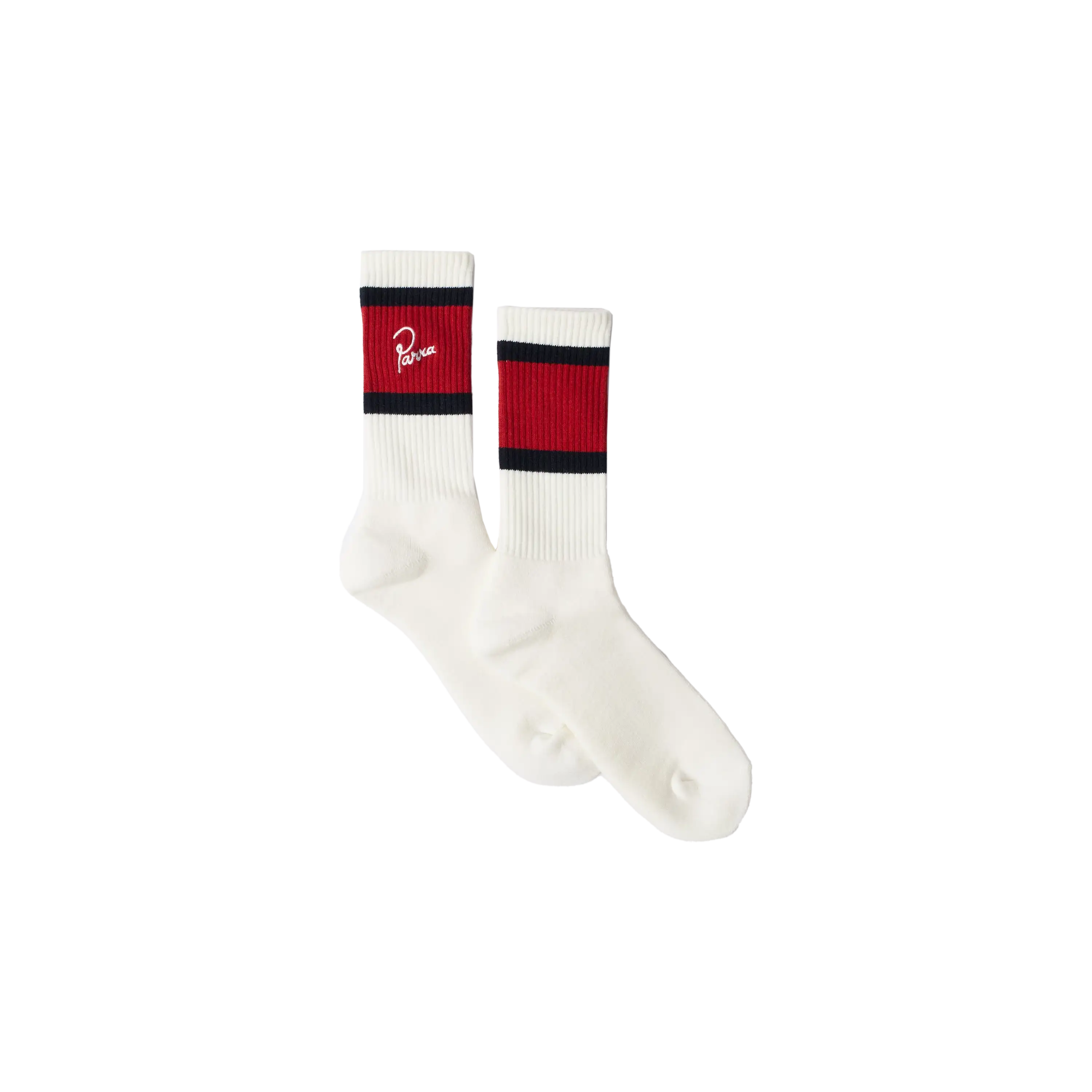 Parra Signature striped crew socks