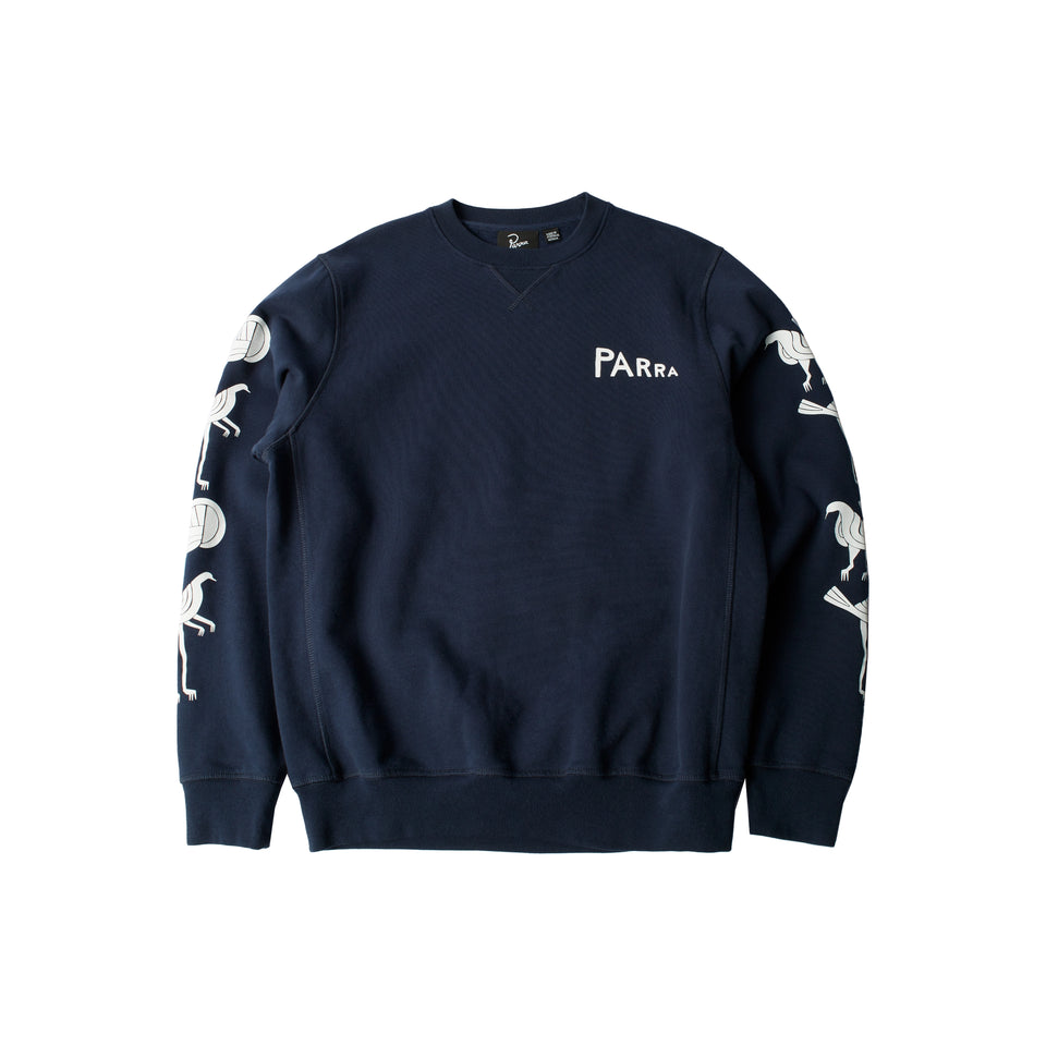 Parra Snaked By a Horse Crew Neck Sweatshirt