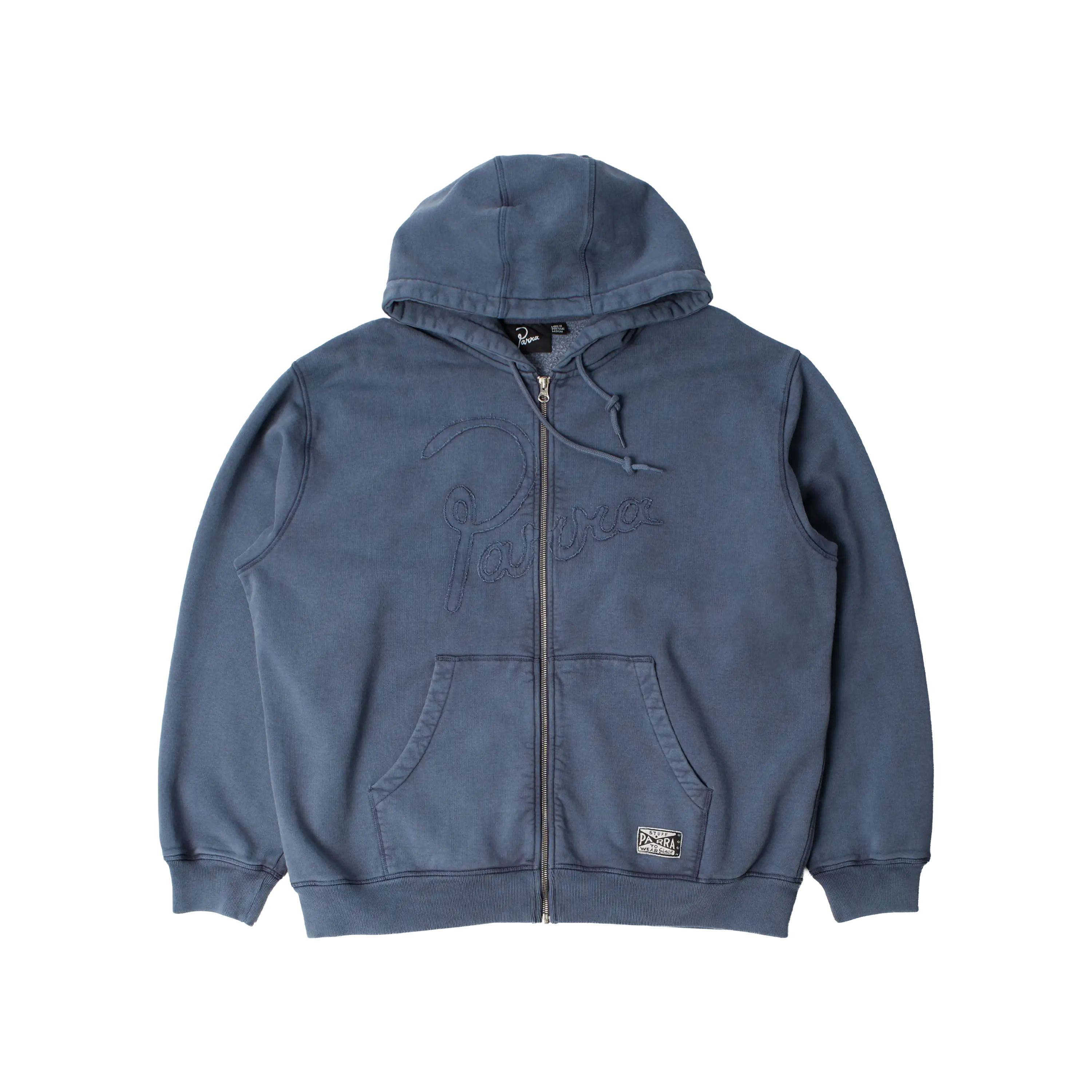 Parra Not Fade Away Zip Hooded Sweatshirt