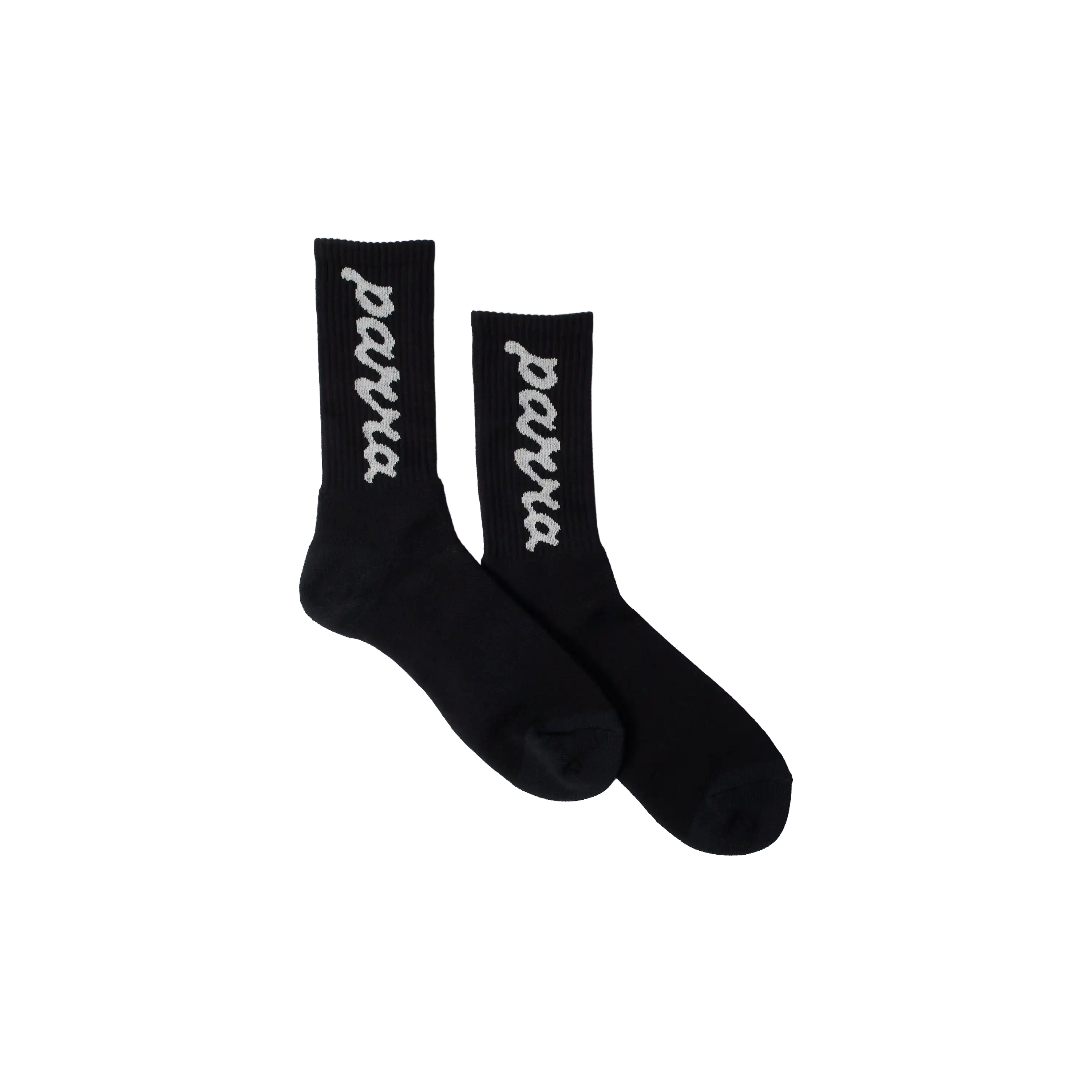 Parra Lowercase Script Logo Crew Socks
