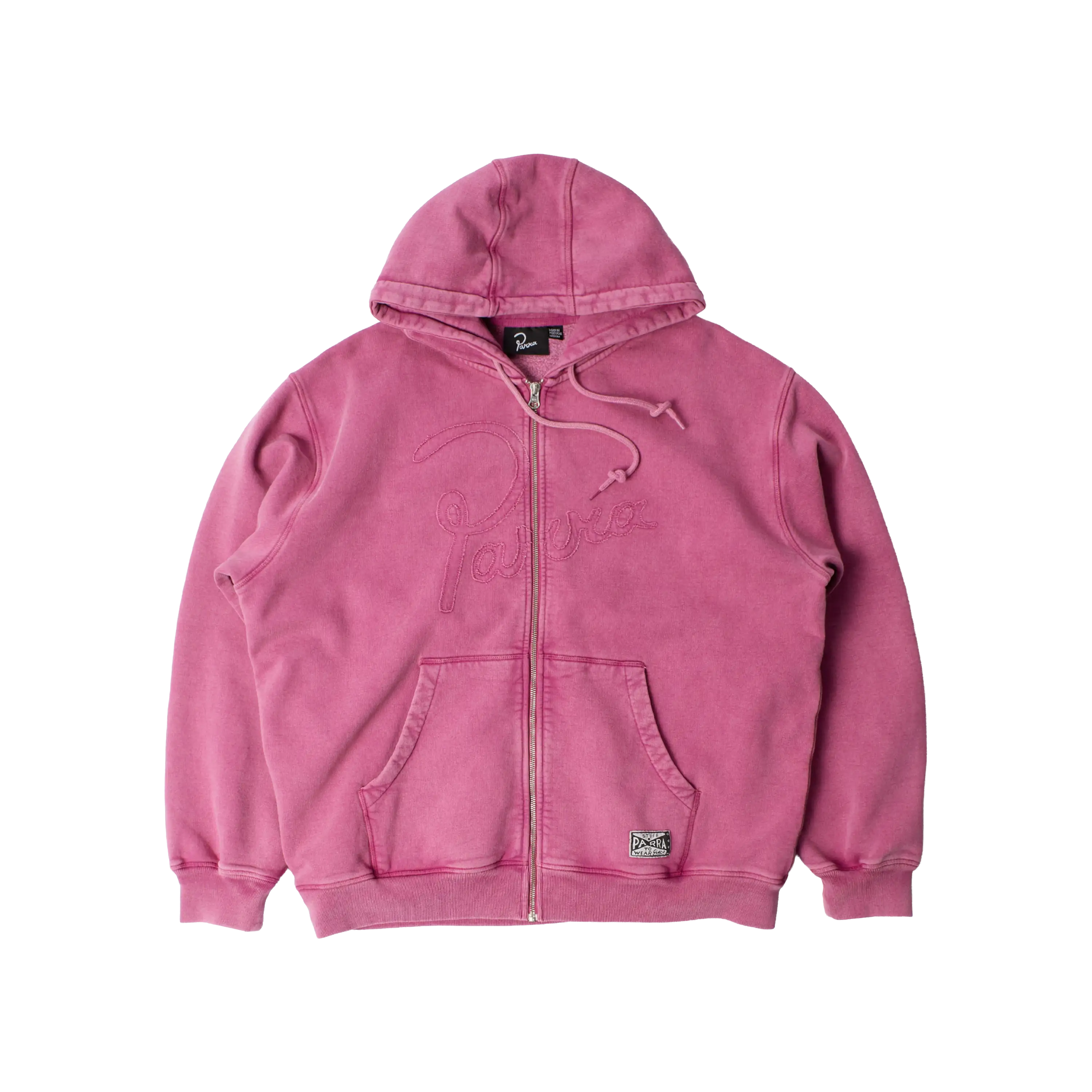 Parra Not Fade Away Zip Hooded Sweatshirt