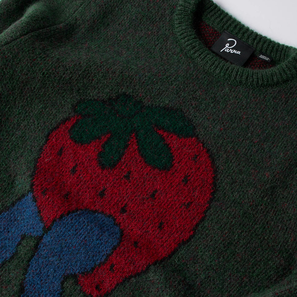 Parra Stupid Strawberry Knitter Maglione