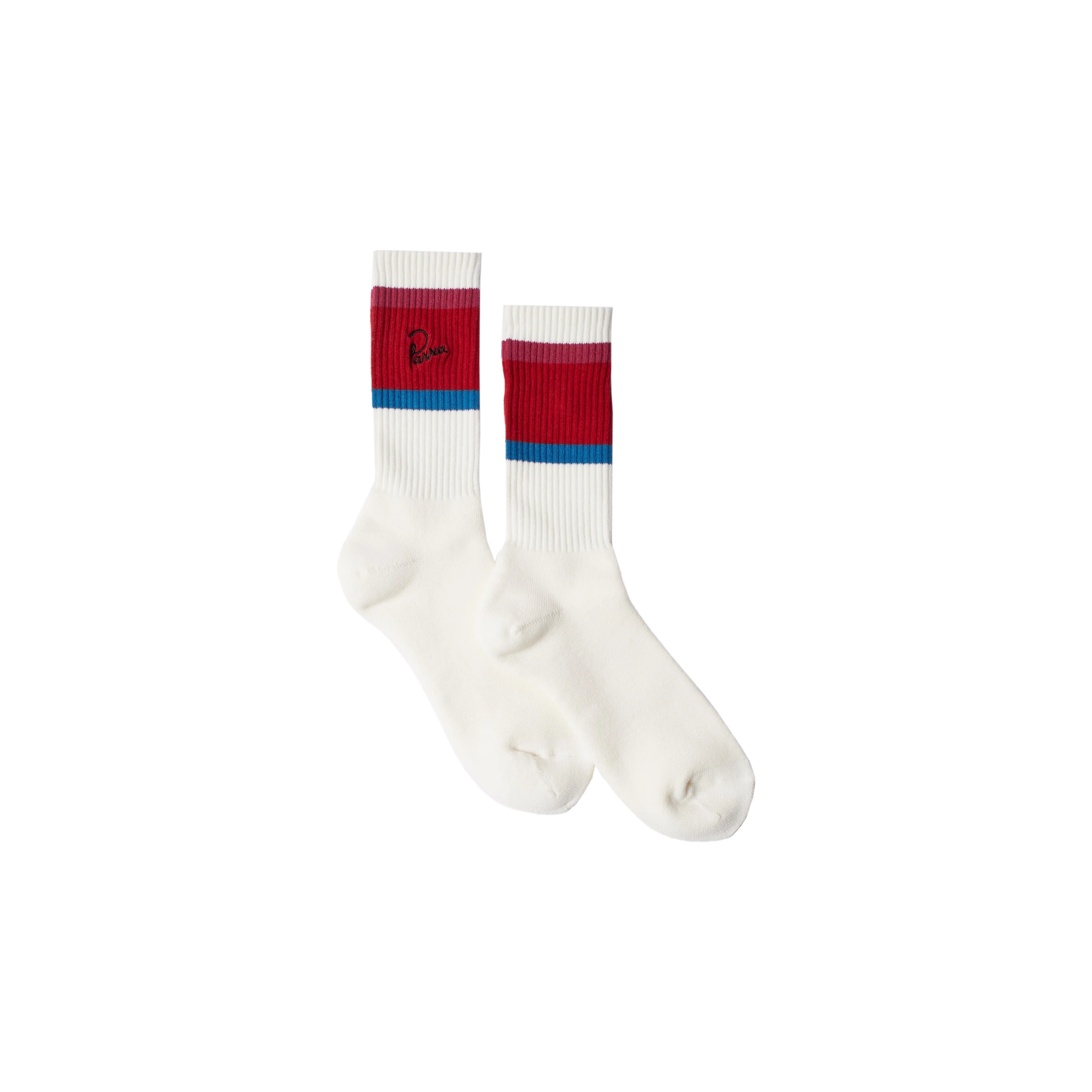 Parra Signature striped crew socks