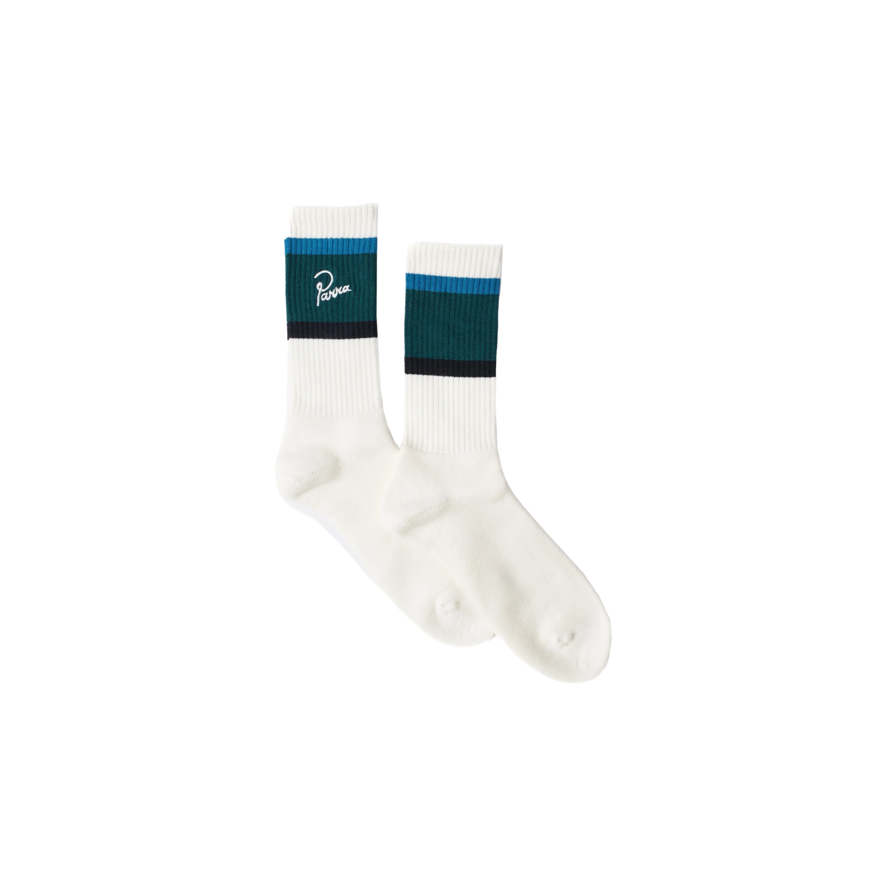 Parra Signature striped crew socks