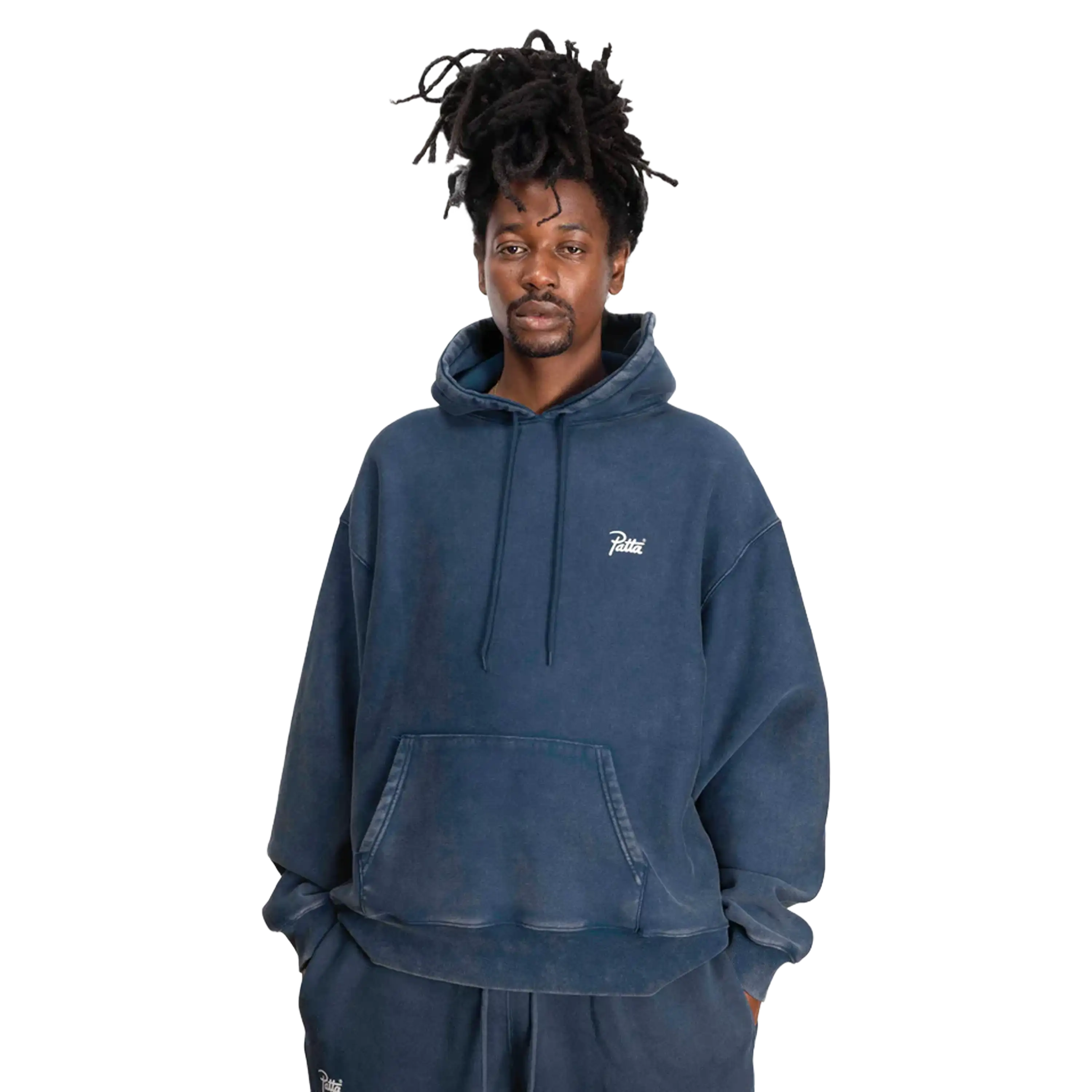 Patta Classic Acid Washed Hooded Sweater