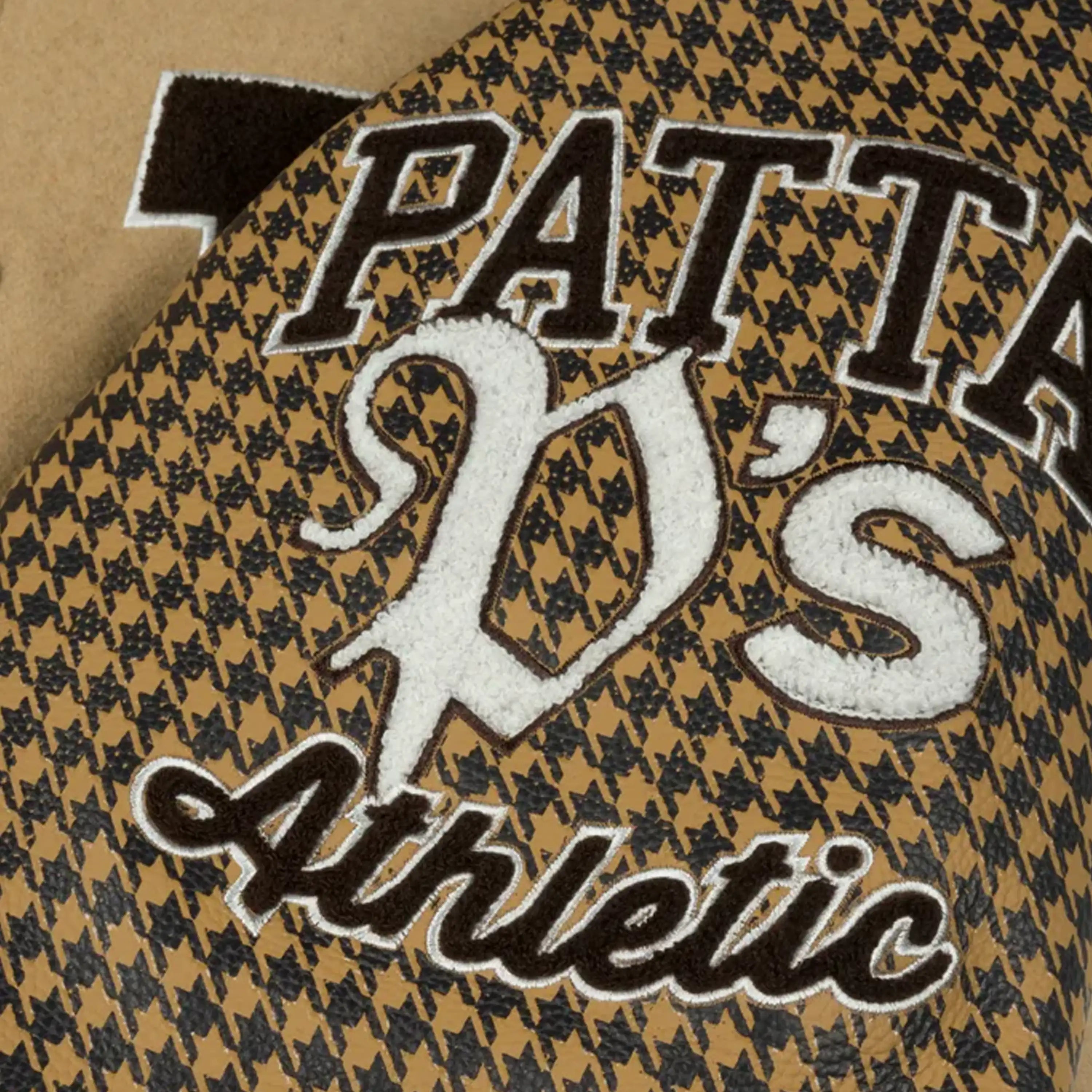 Patta Athletic P Houndstooth Varsity Jacket