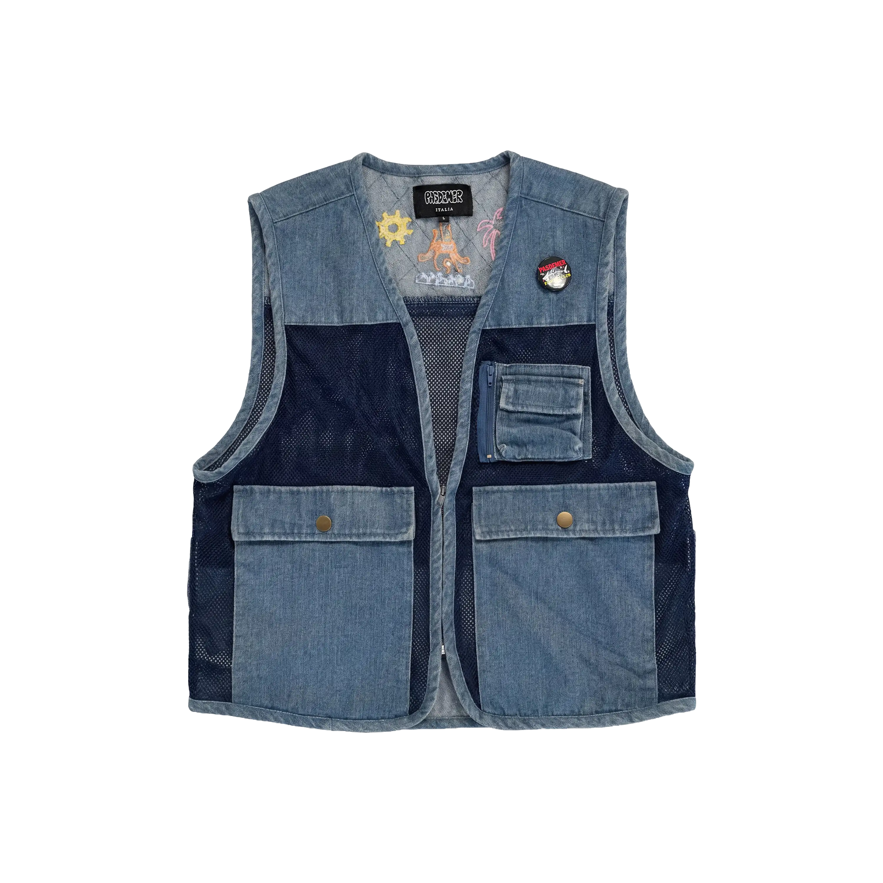 Pas De Mer Postcard Vest