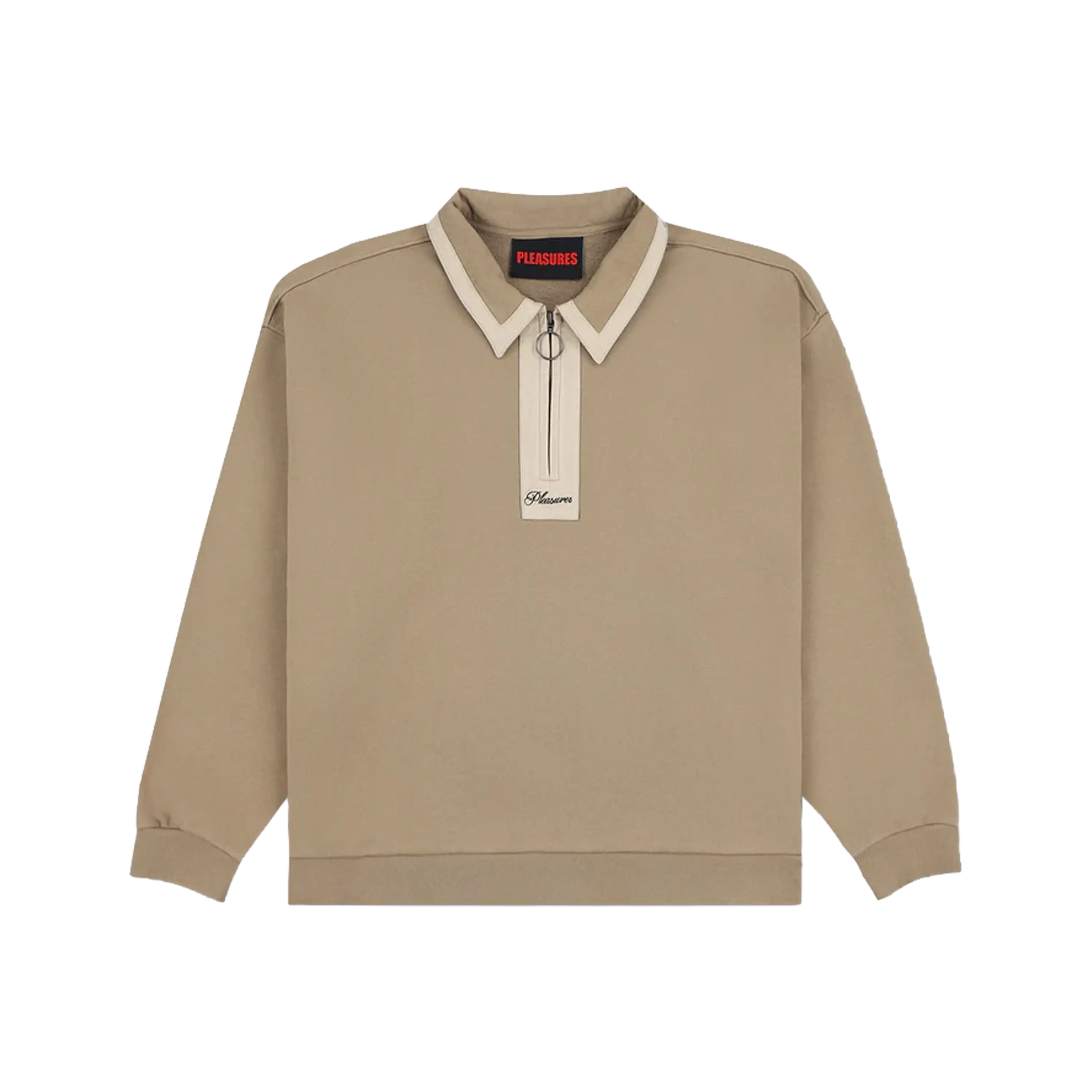 Pleasures Drift Zip Polo