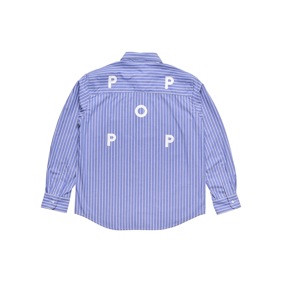 Pop Logo Striped Shirt