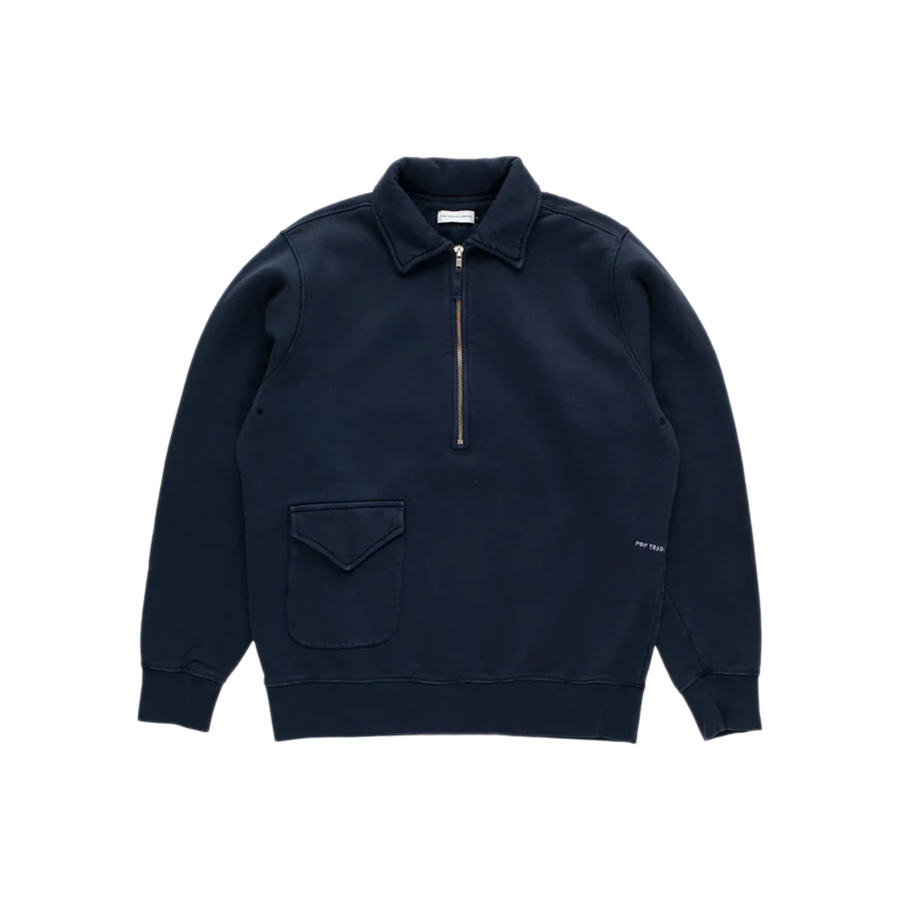 Pop Trading Co. Halfzip Sweat Navy