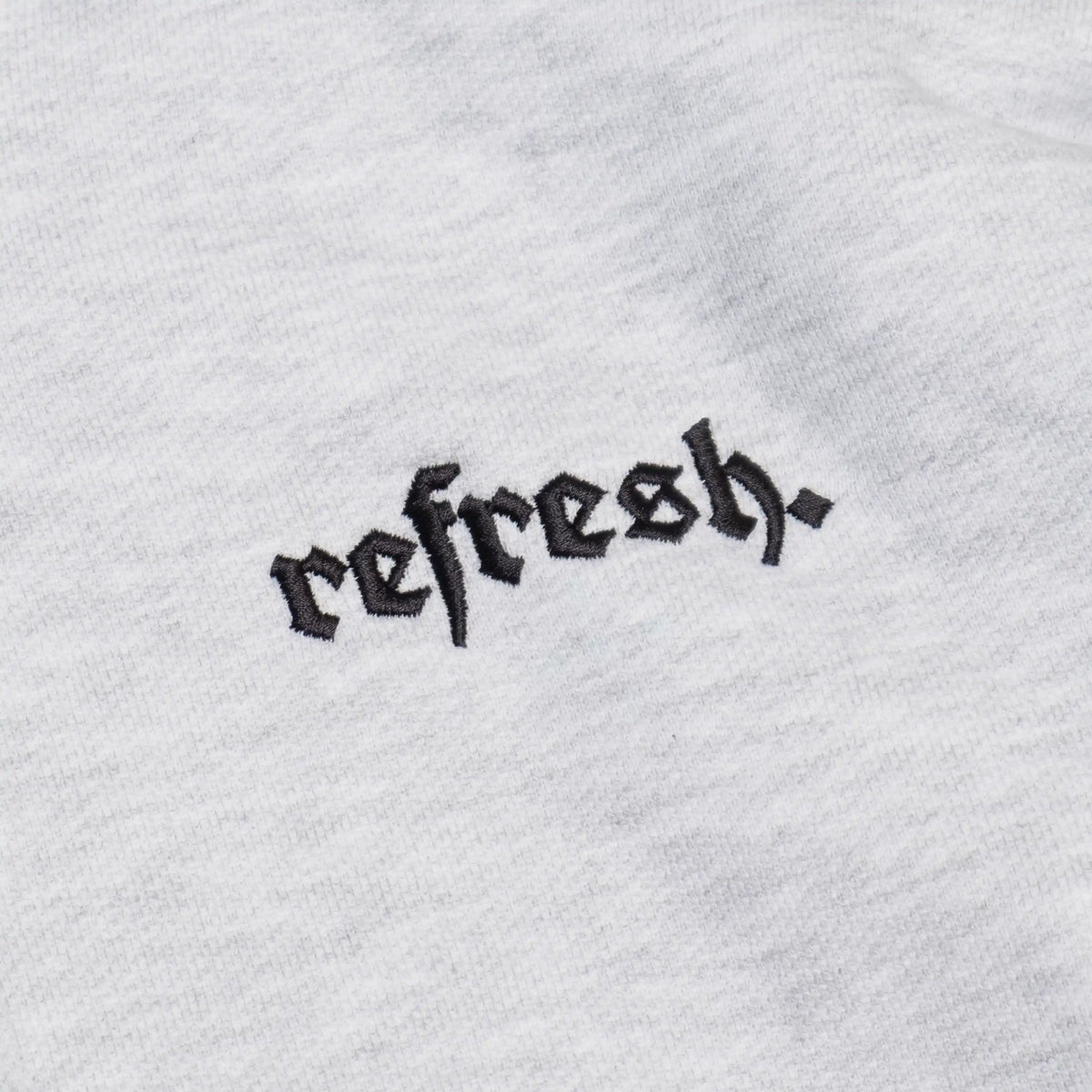 refresh. Gothic Zip Hoodie Grey