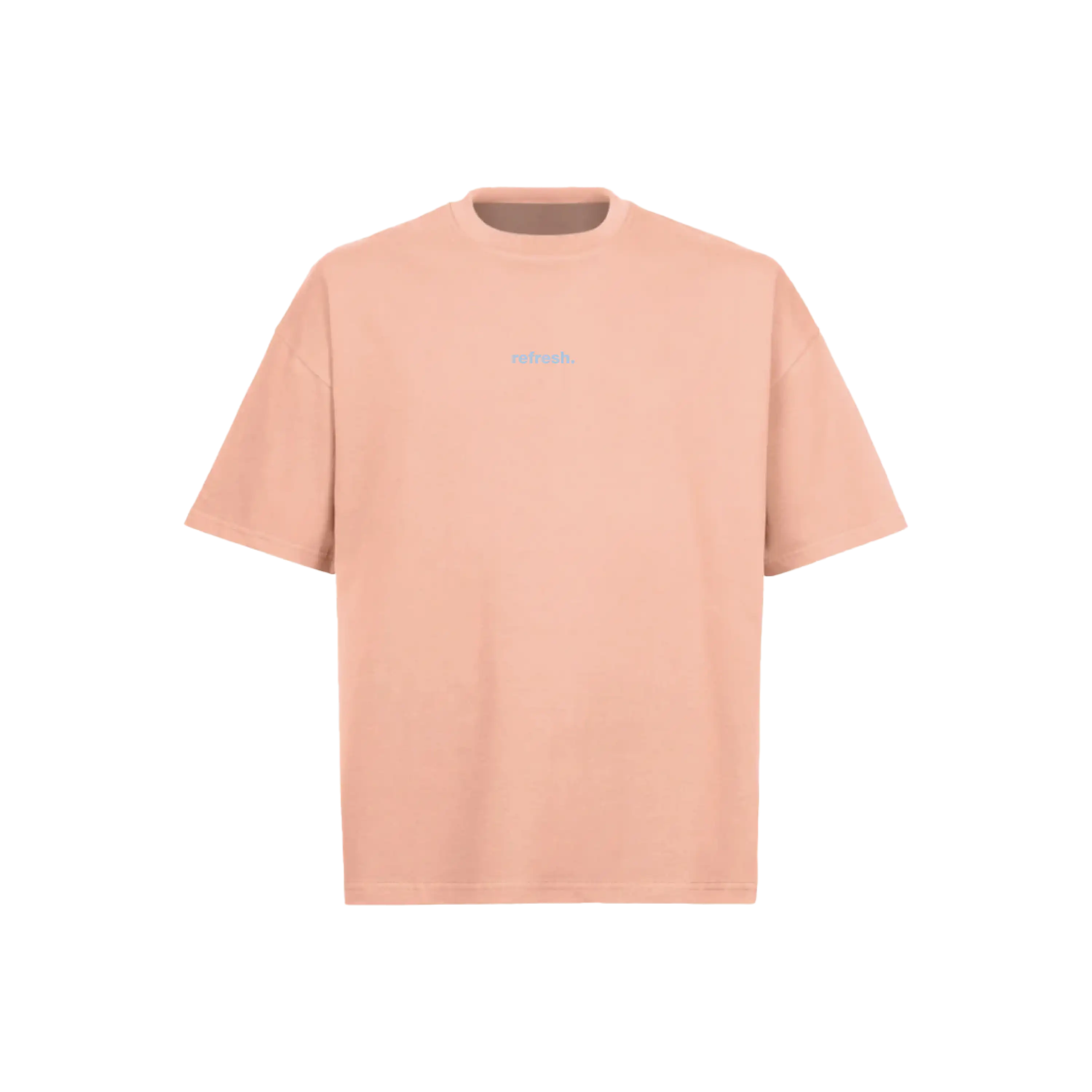 refresh. Tag Boxy T-shirt Pink