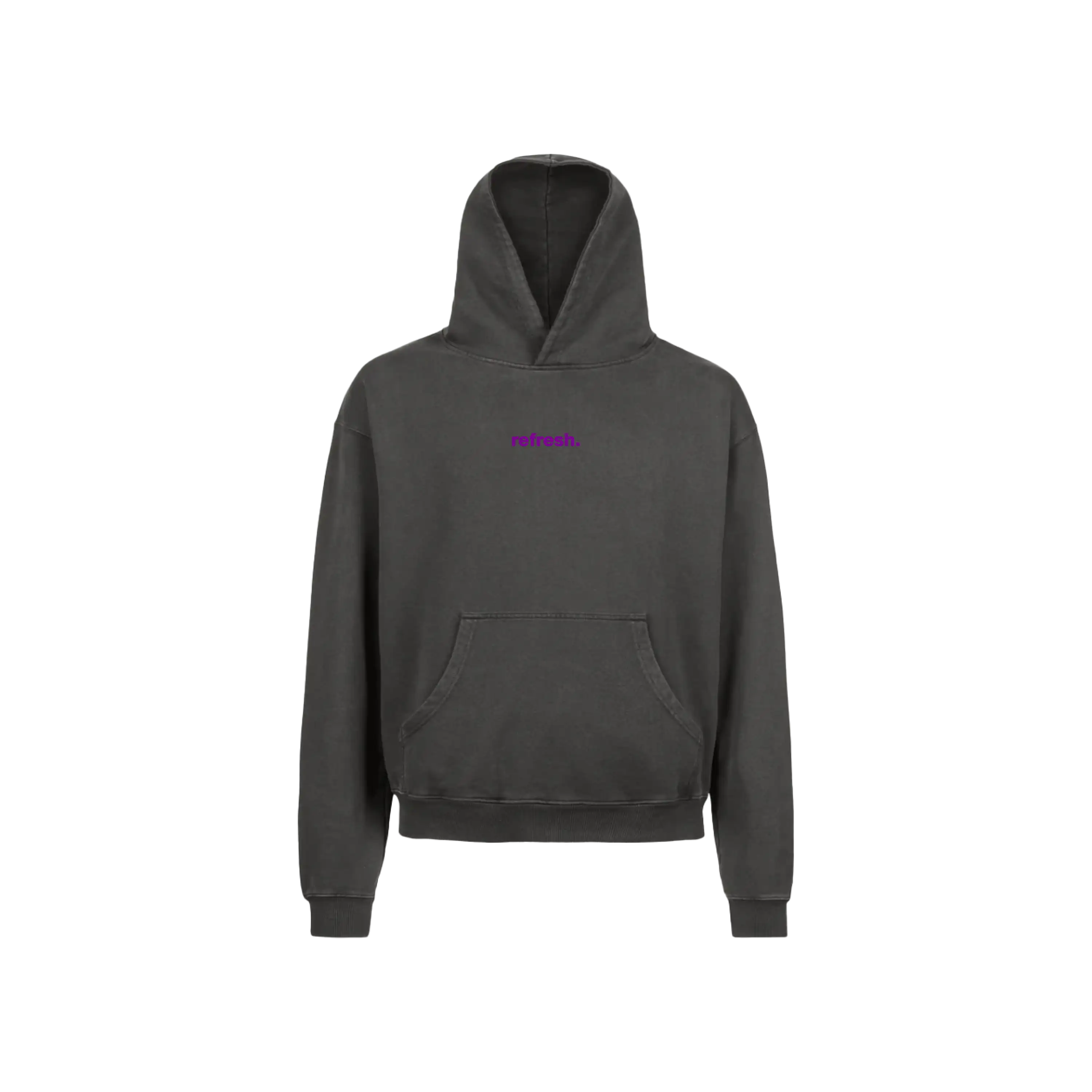 refresh. Tag Hoodie Black