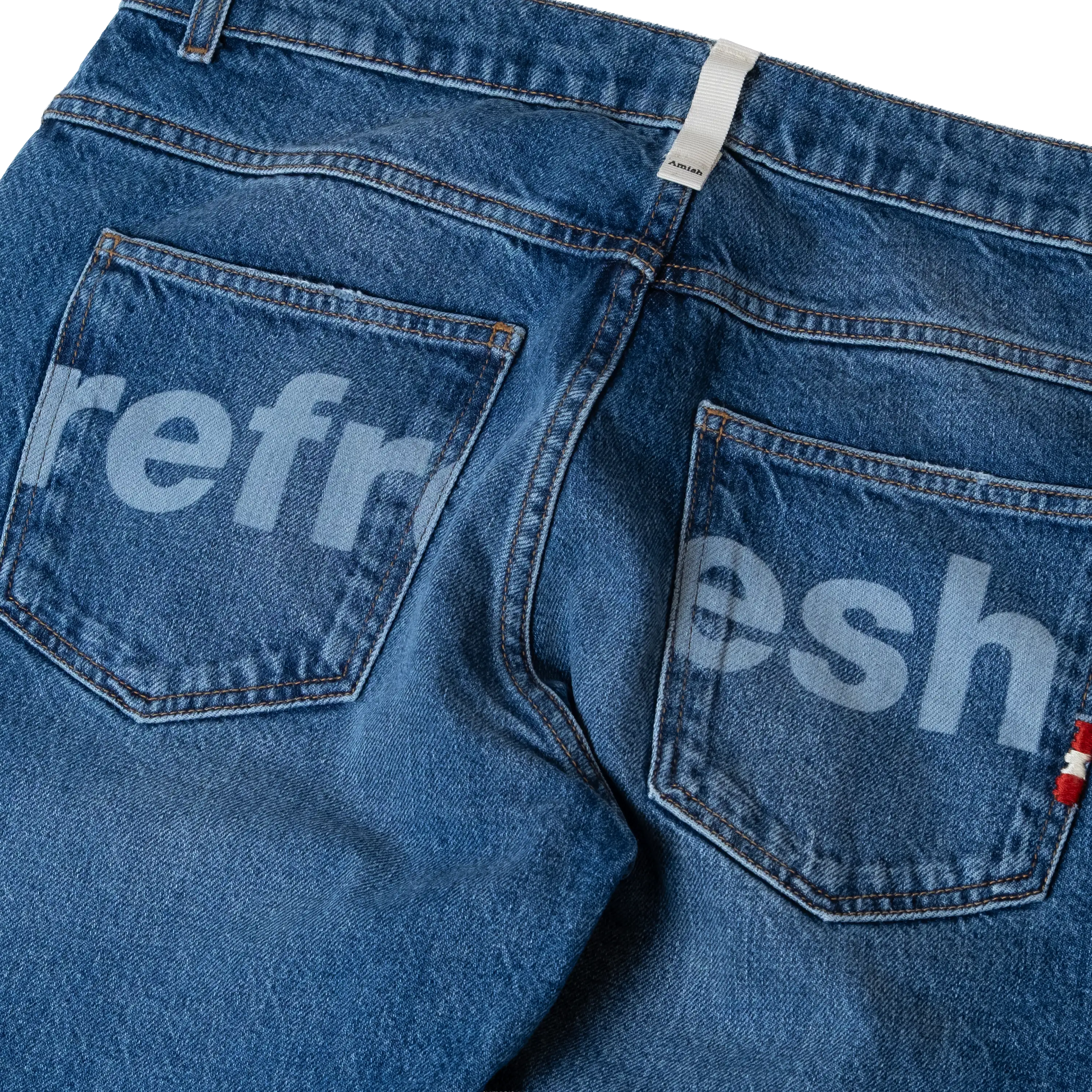 refresh. x Amish James Jeans
